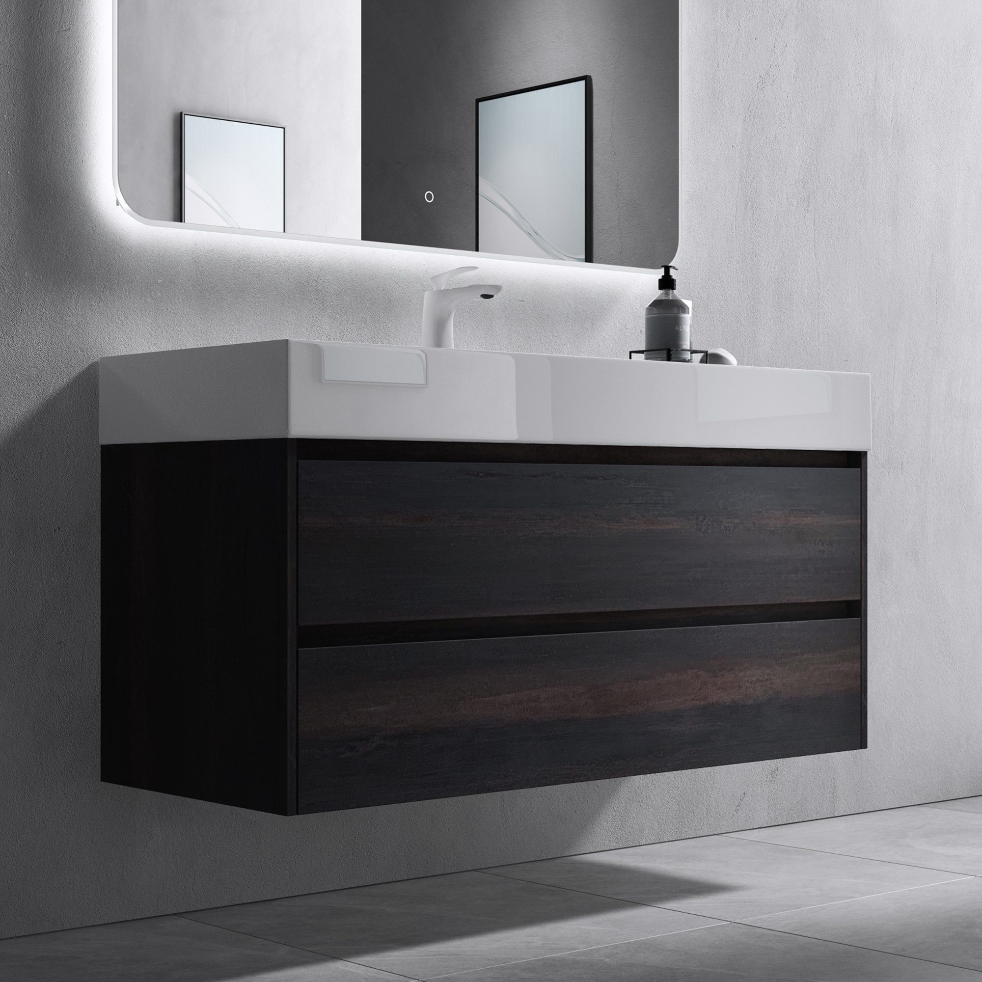 doporro Badmöbel-Set Badezimmermöbel Badezimmer Waschbecken Waschtisch günstig online kaufen