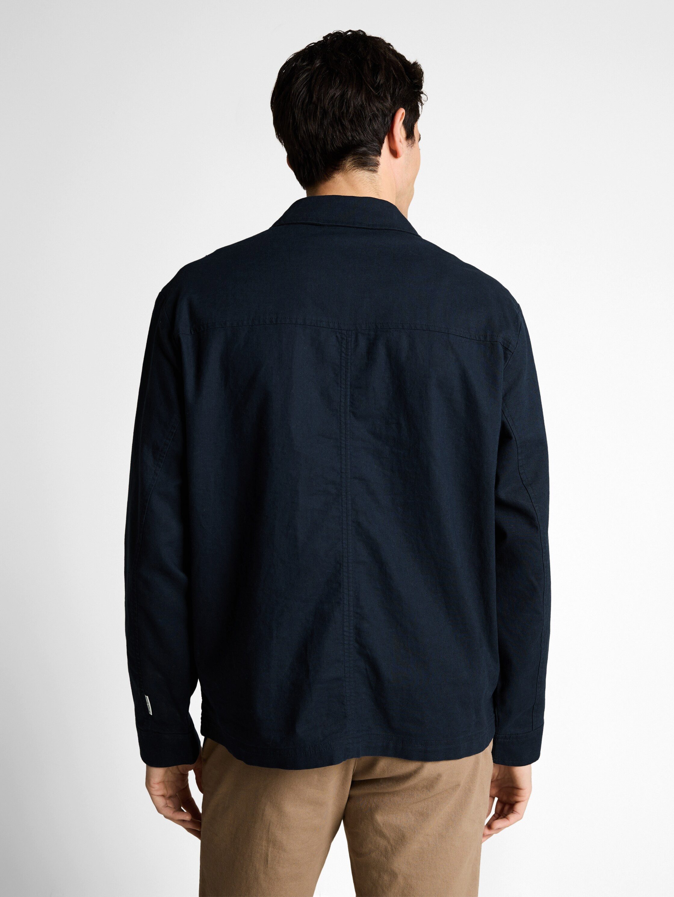 TOM TAILOR Hemdjacke mit Taschen