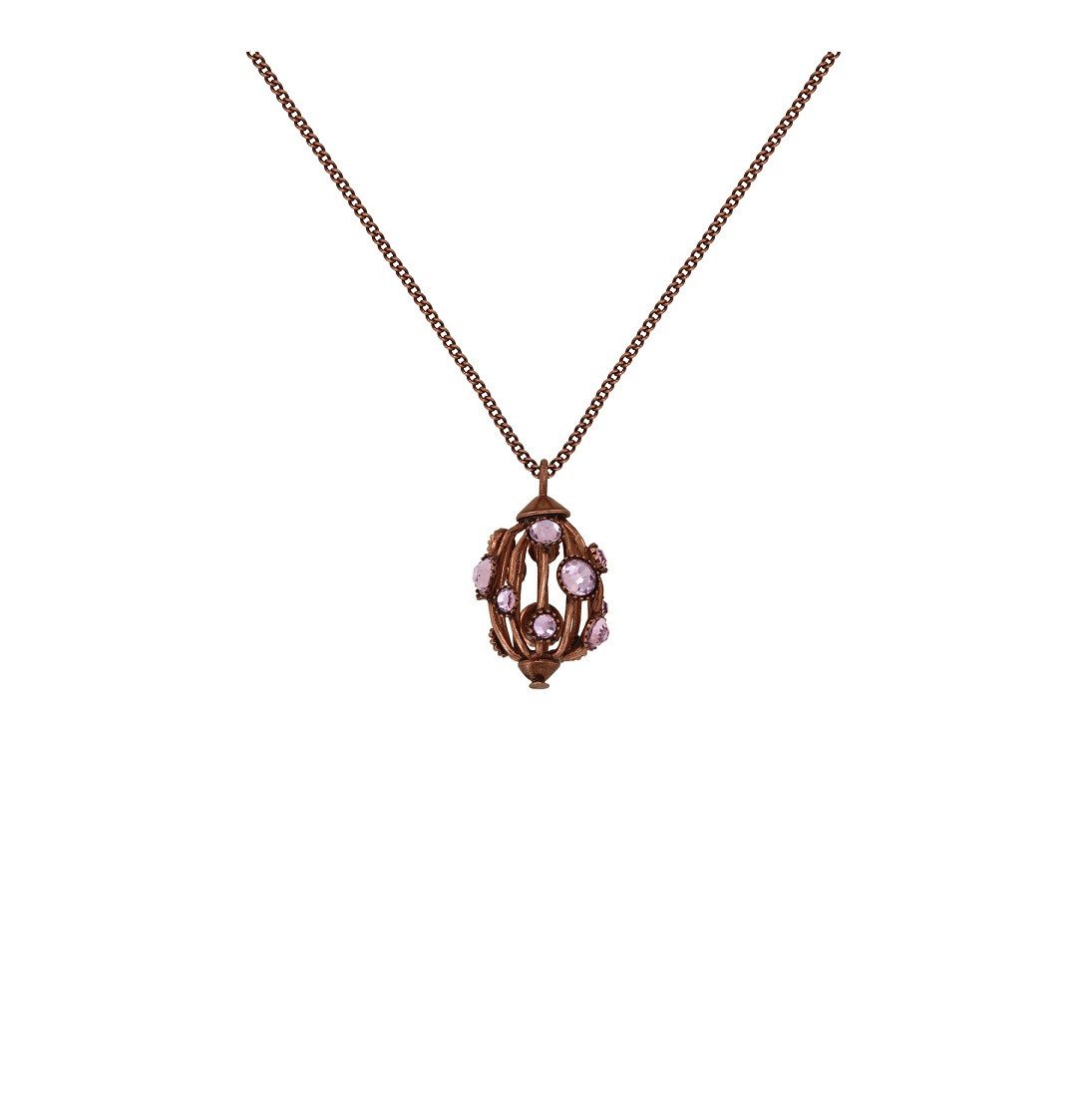 KONPLOTT Kette mit Anhänger Konplott: Kette/Anhänger Ethnic Glamour II - oval