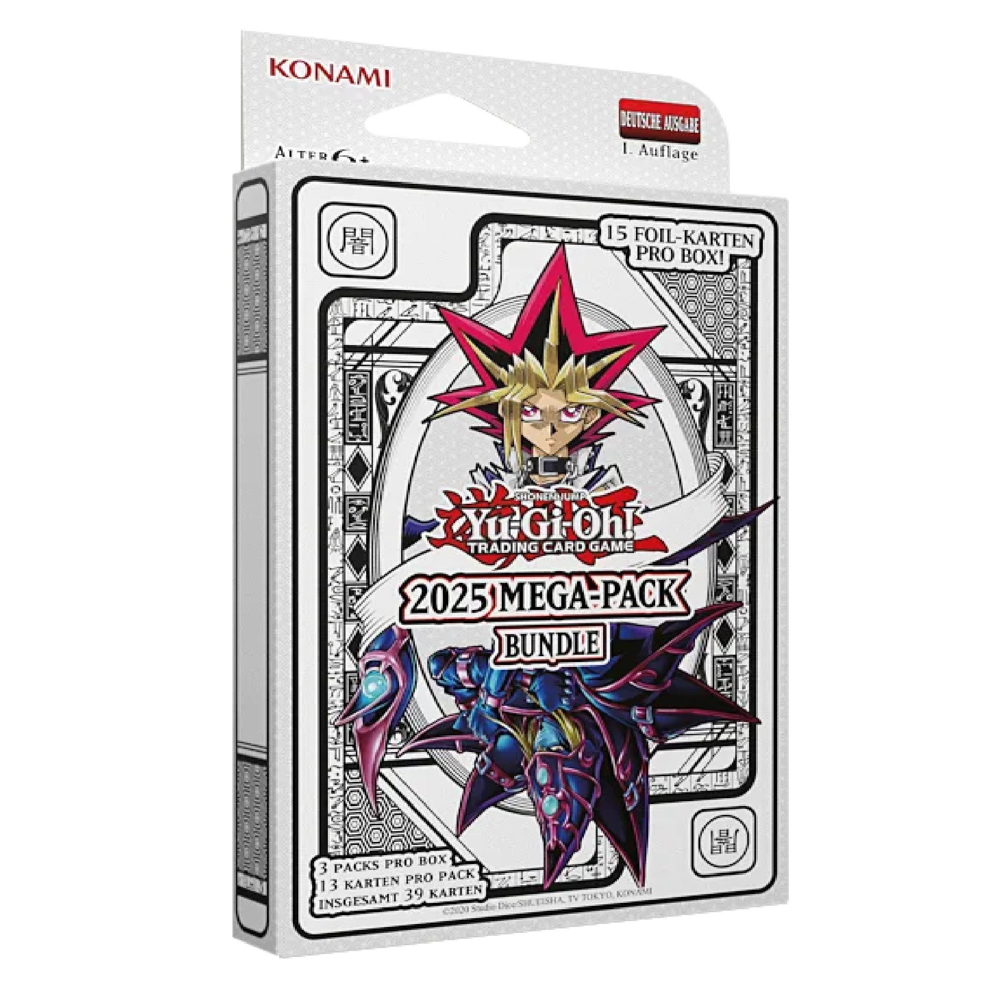 Konami Sammelkarte Yugioh! 2025 Mega Pack Bundle (Deutsch)