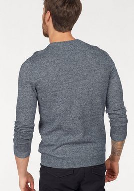 Jack & Jones V-Ausschnitt-Pullover JJEBASIC KNIT V-NECK