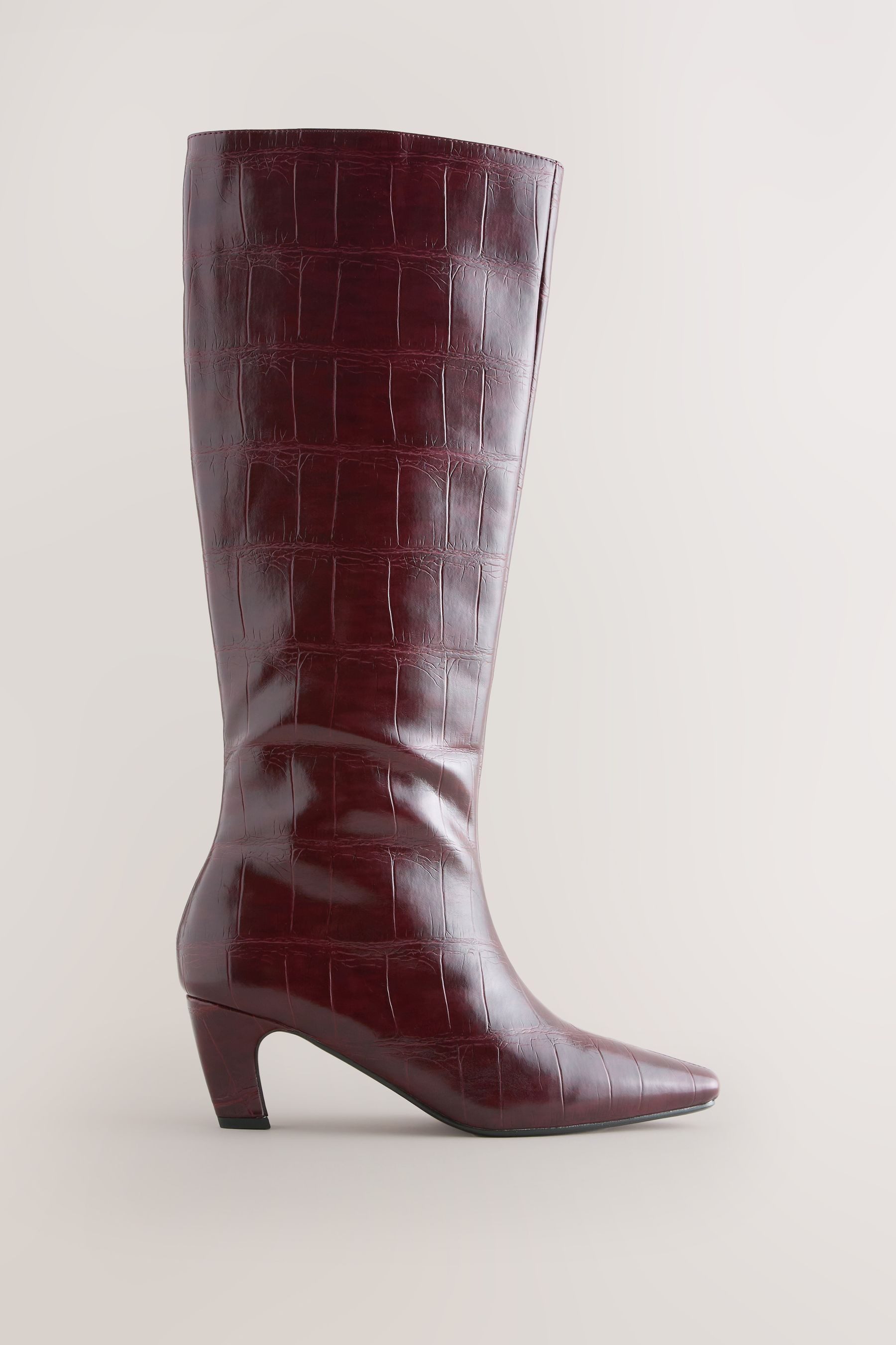 Next Forever Comfort® Kniehohe Stiefel mit Absatz Stiefel (1-tlg) günstig online kaufen