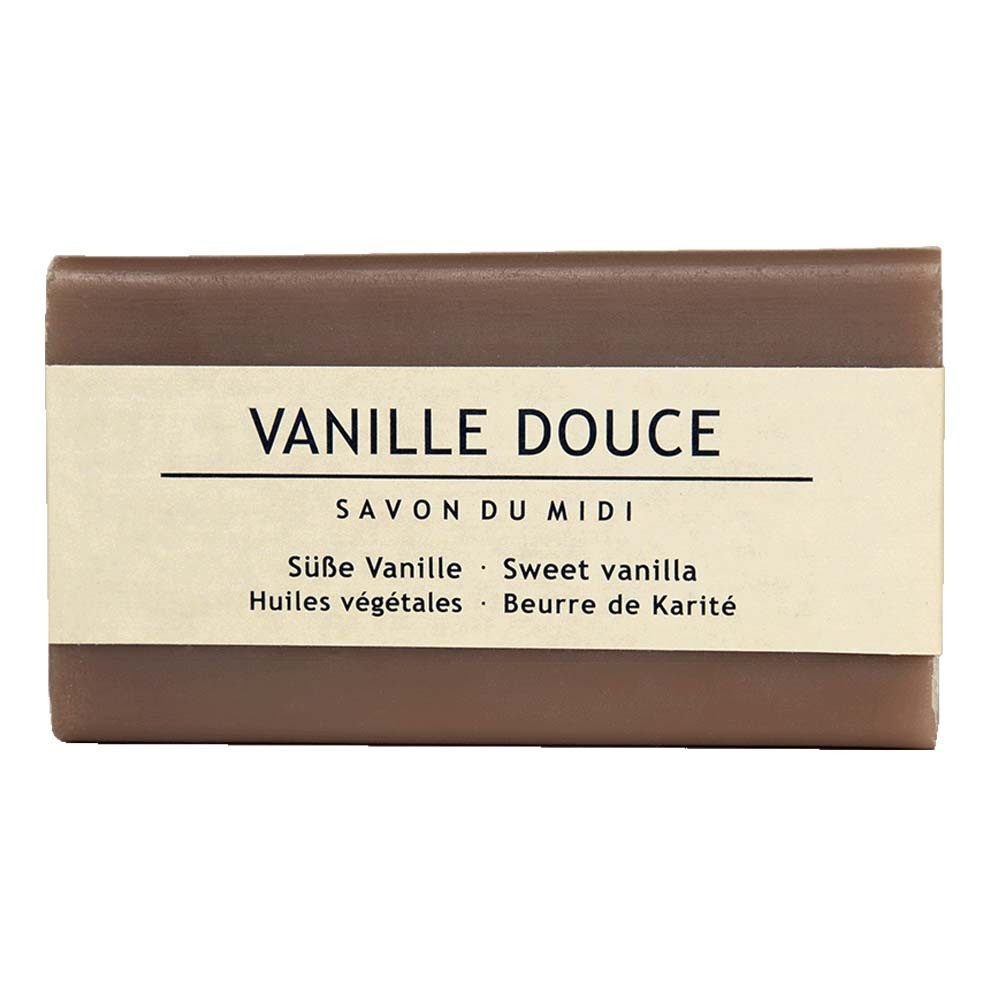 Savon du Midi Handseife Seife mit Karitébutter - Süße Vanille 100g