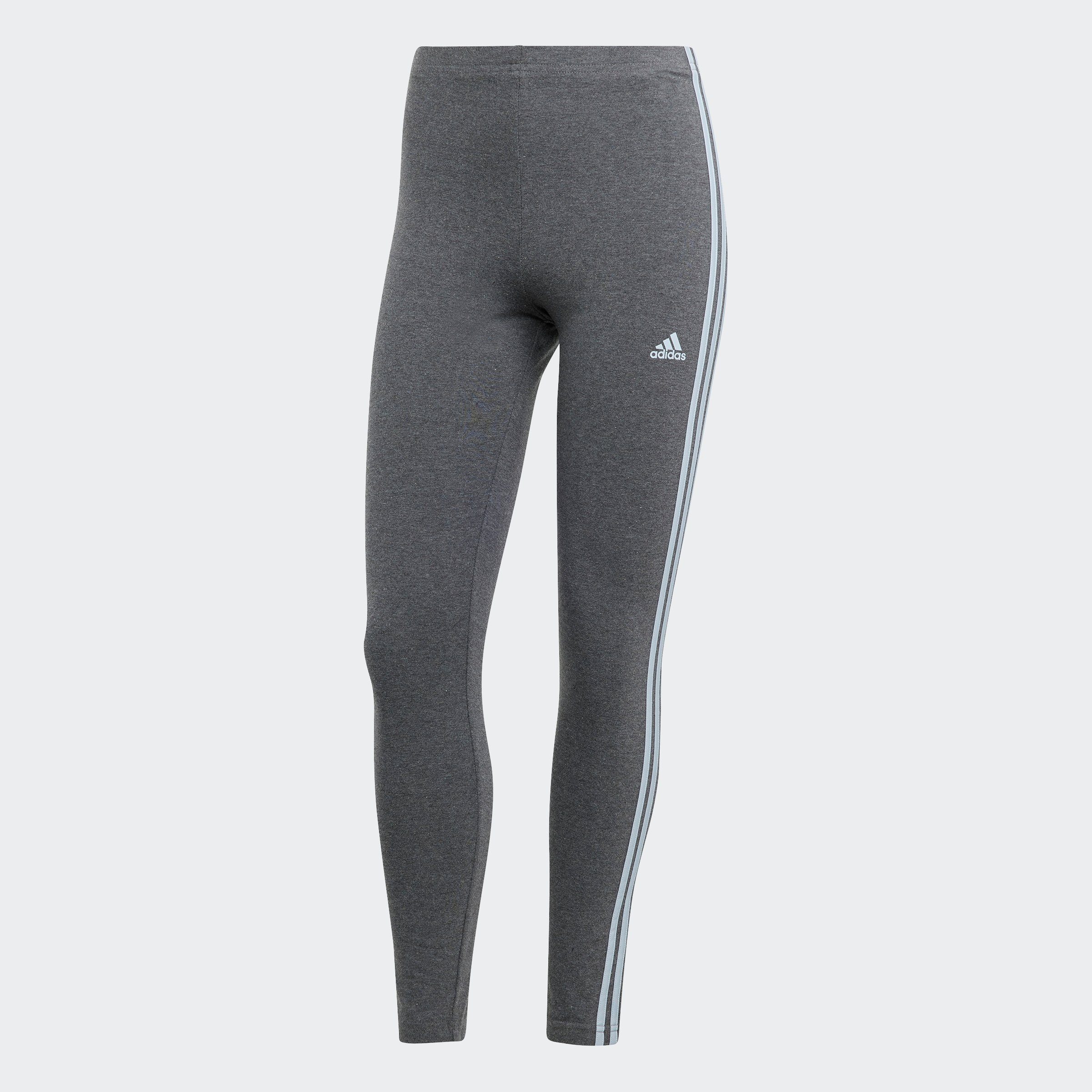 LG HW / W Leggings Blue Dark Heather (1-tlg) Wonder Grey 3S Sportswear adidas