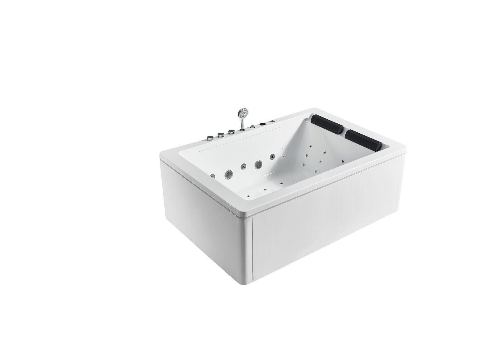 JVmoebel Whirlpool-Badewanne Eckbadewanne mit Whirlpool-Funktion für entspannende Momente, (1-tlg), Made in Europa