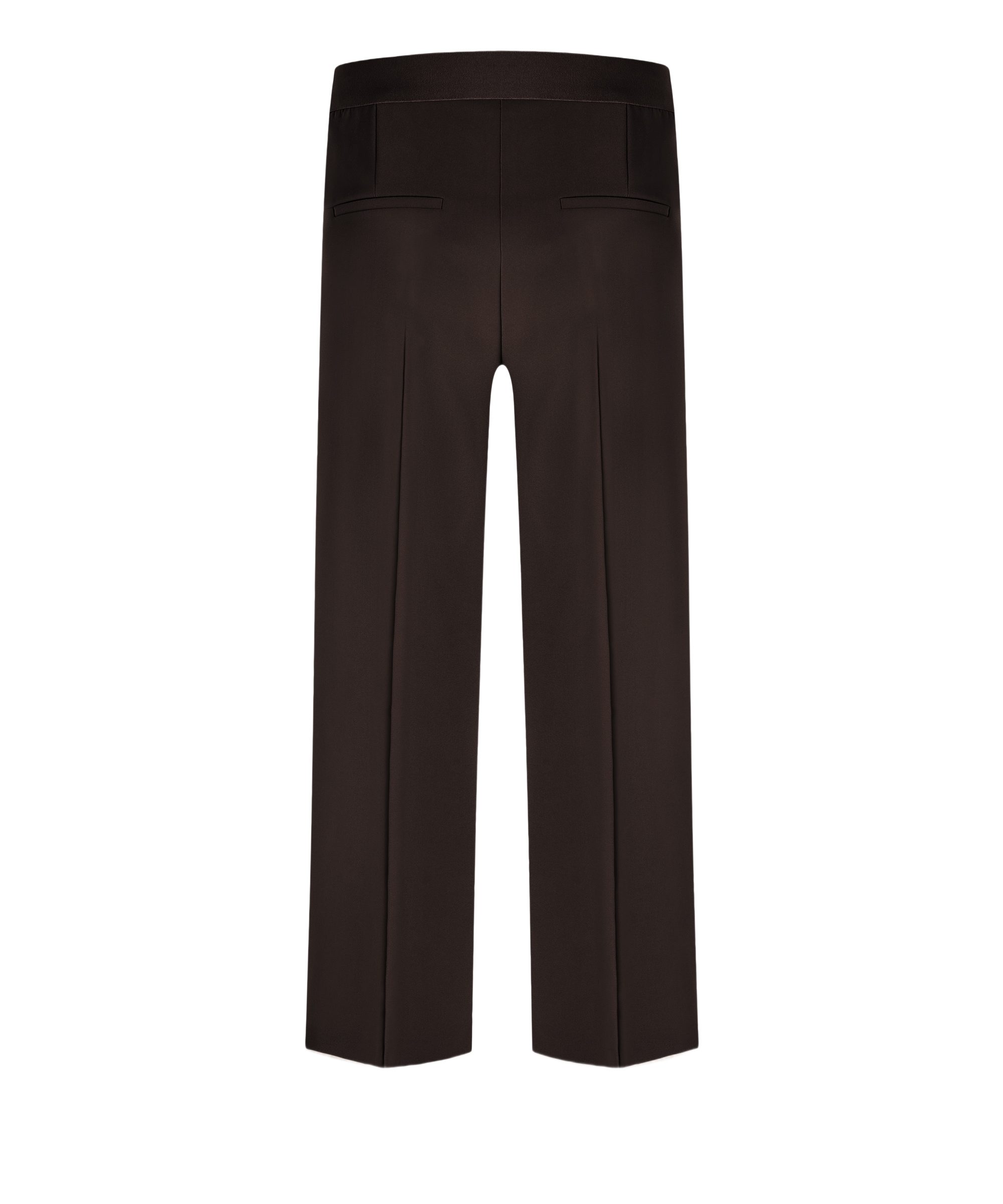 Cambio Stoffhose braun,Casual,Polyester,Unifarben,Wide Leg,Mittel