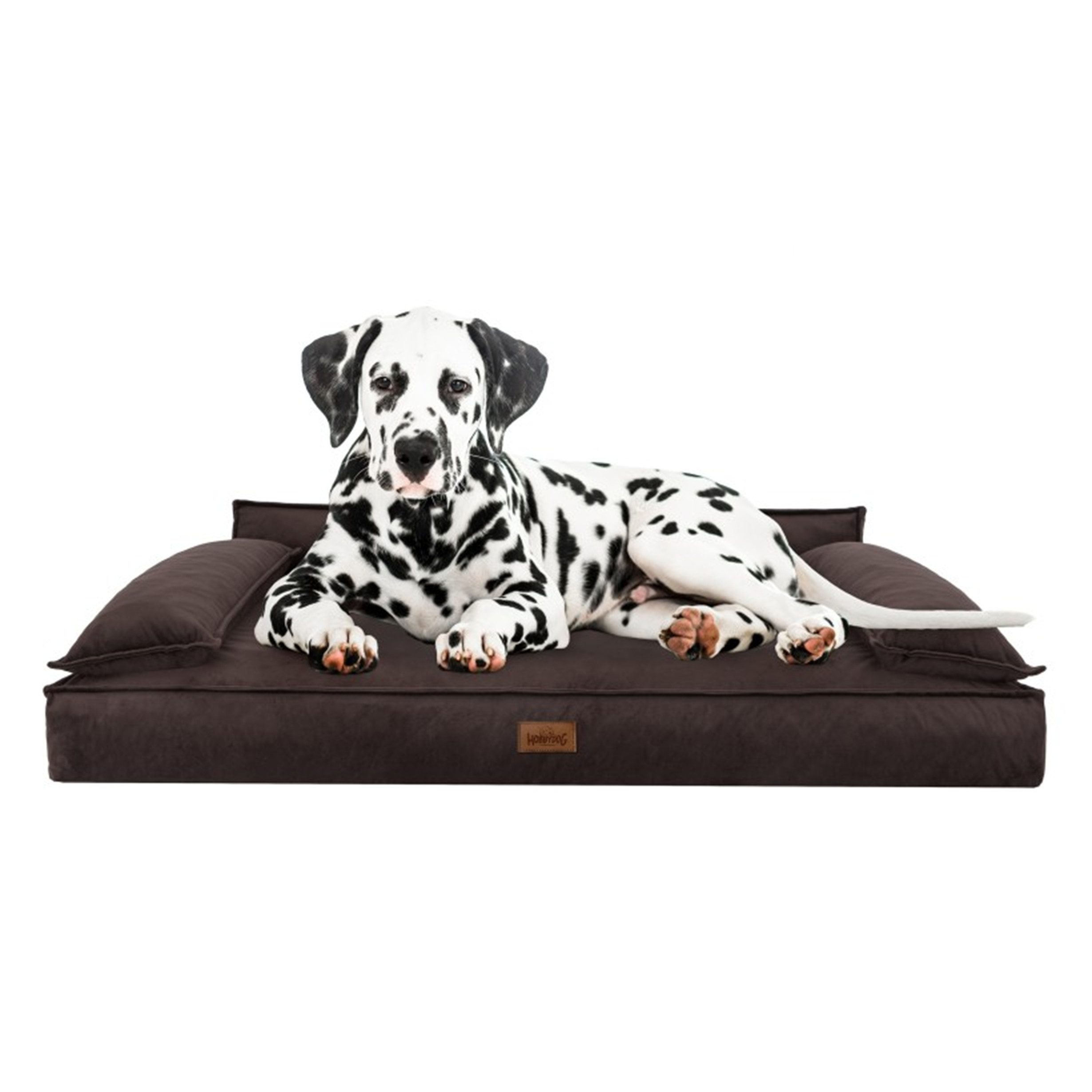 Hobbydog Tierbett HOBBYDOG Hundesofa Hundebett Velvet, ergonomisch, pflegeleicht, Velvet, dicke Polsterung, ergonomische Form, maschinenwaschbar bei 30°C