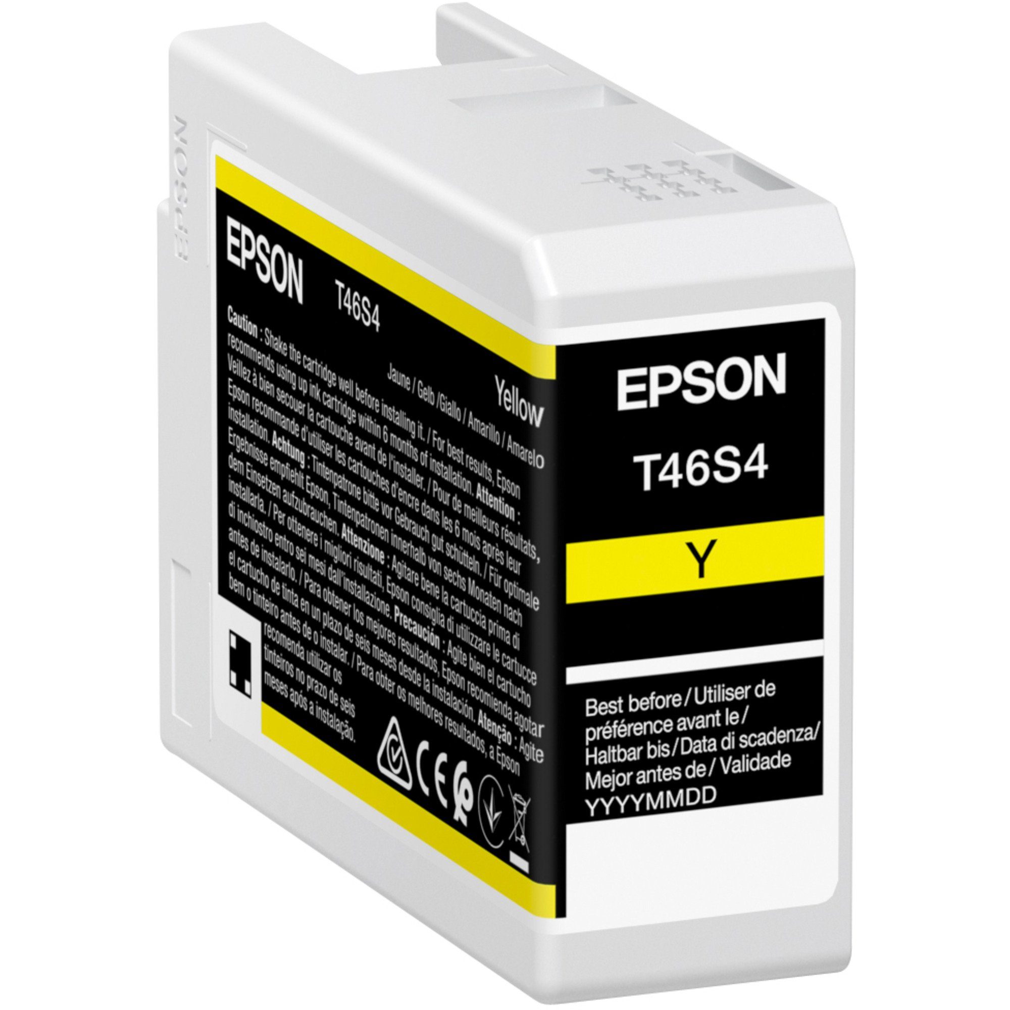 gelb Tintenpatrone Epson Epson (C13T46S400), (Ultrachrome T46S4 Tinte