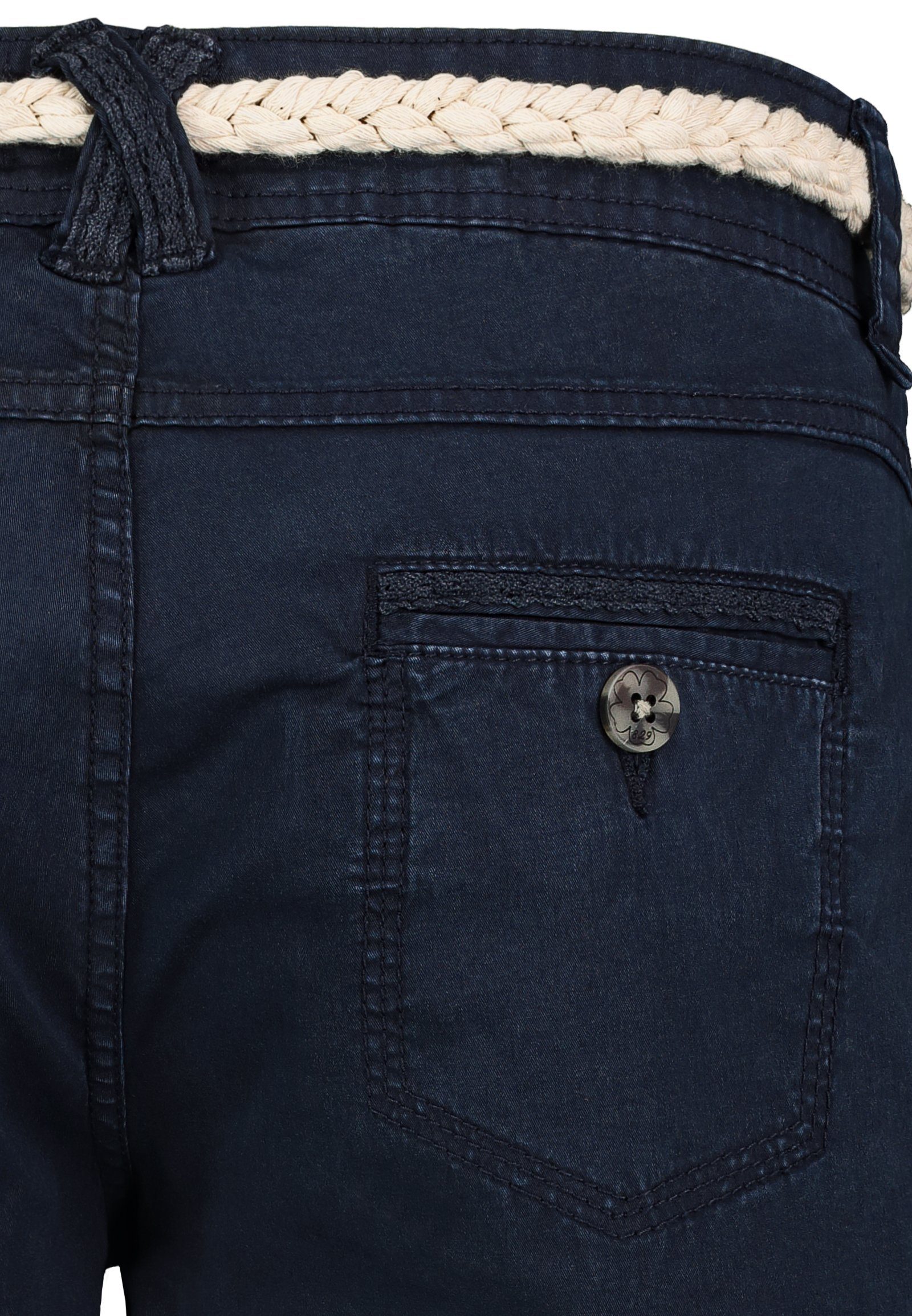 Eight2Nine Bermudas Short Bermuda kurze Hose Sommer Chino Shorts stoff Hotpants mit Gürtel