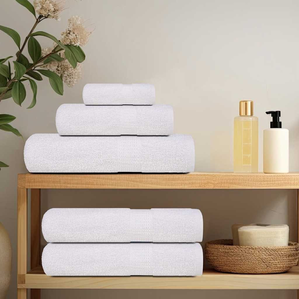 vidaXL Handtuch Seiftücher 10 Stk. Weiß günstig online kaufen