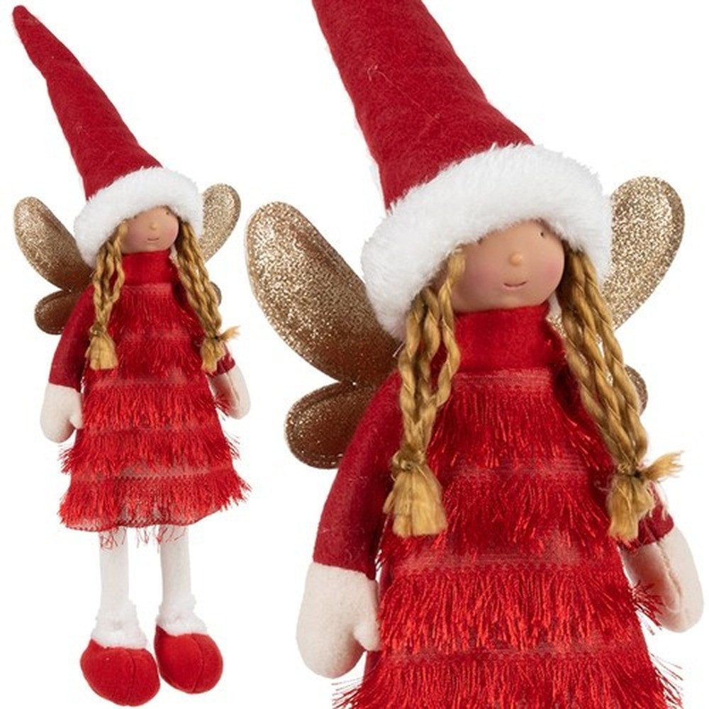 Ruhhy Weihnachtsfigur Weihnachtsfee Dekoration Engel (Spar-Set, 1 St., dekorativ), Ideal für Kamin, Weihnachtsbaum, Fensterbank