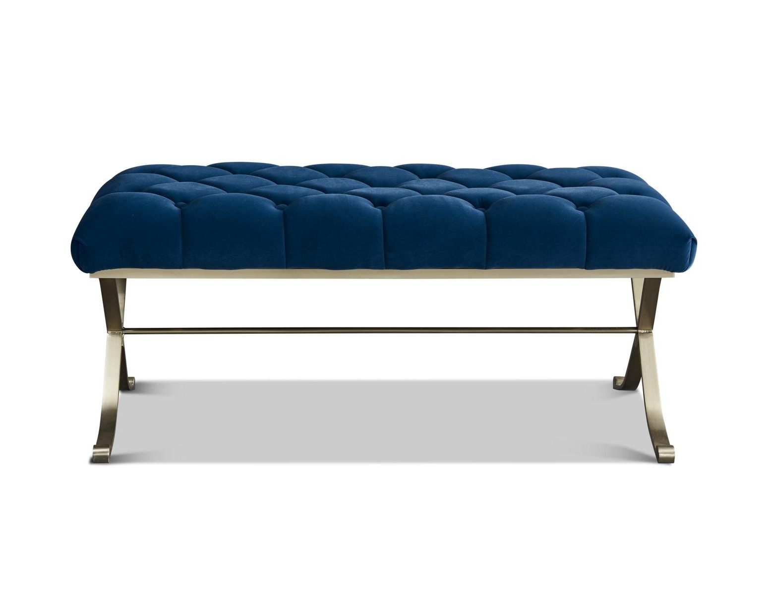 Xlmoebel Bettbank Polster Hocker Ottomane Chaise Lounge Chesterfield Design, Made in Europa