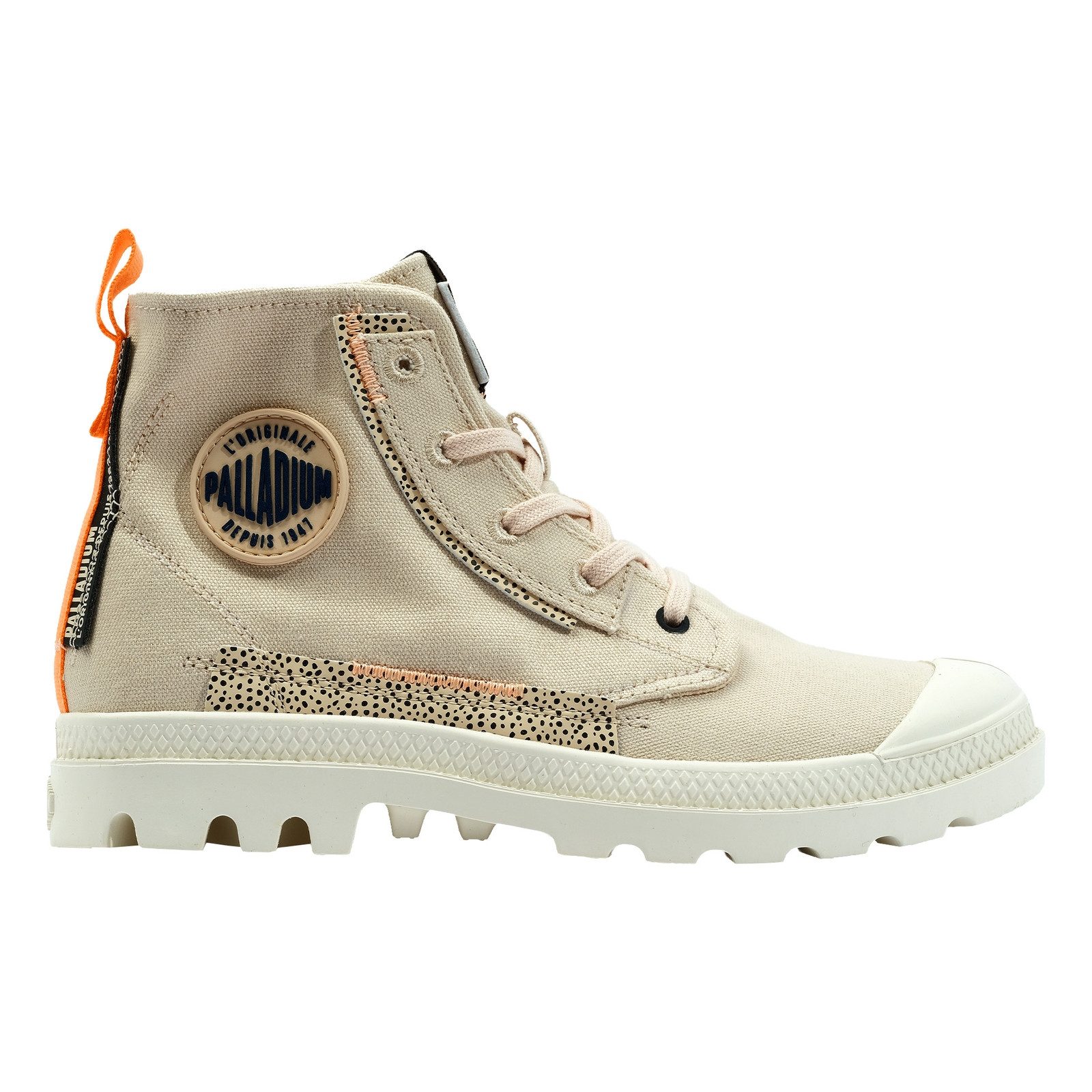 Palladium Pampa Underlayer Schnürschuh mit Markendetails günstig online kaufen