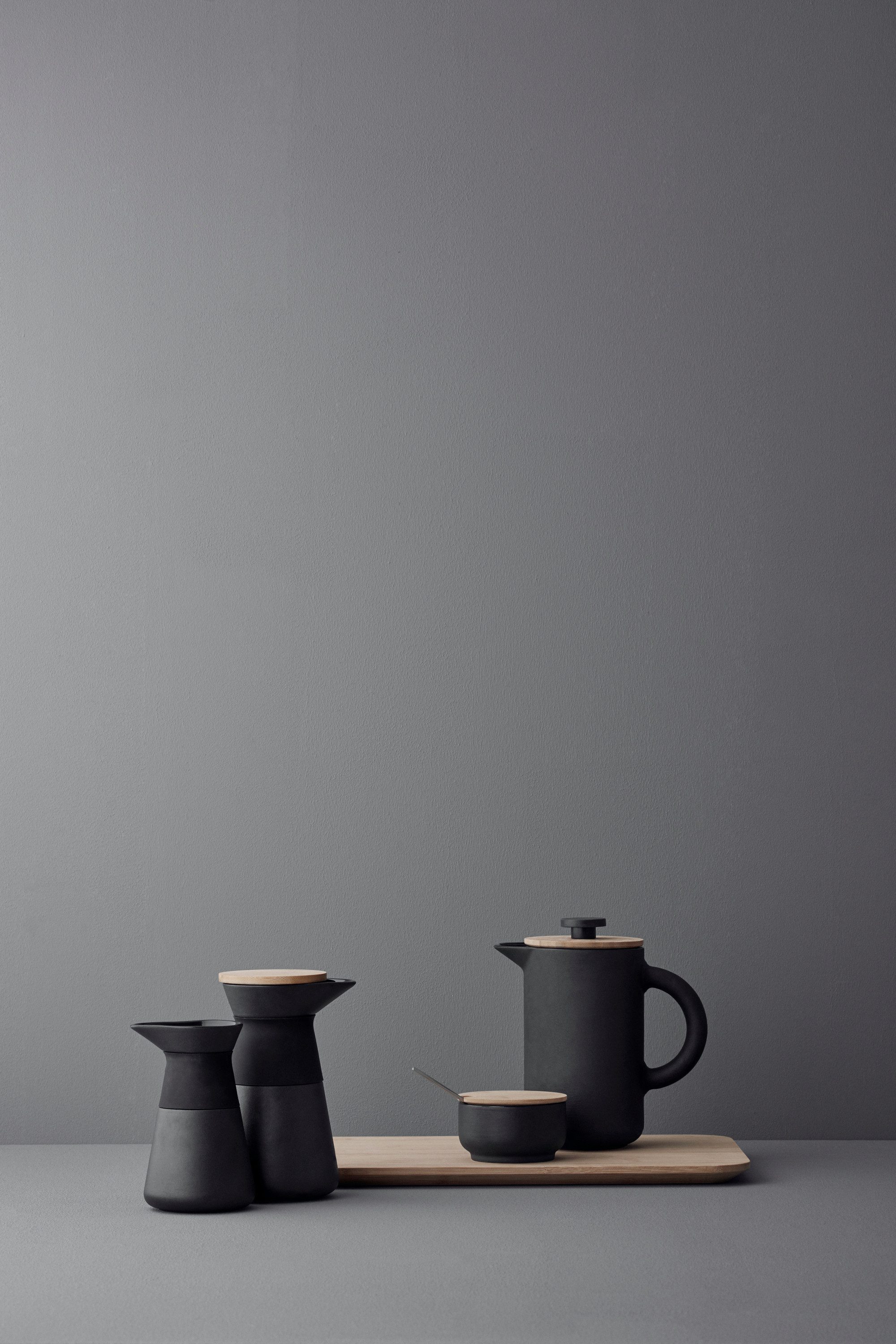 Stelton Zuckerdose Stelton Theo Zuckerschale 0.1 l. Black