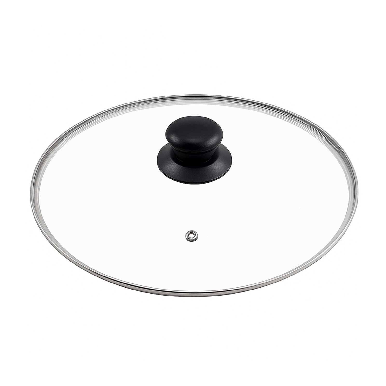 BURI Deckel Pfannendeckel 16-32cm Universaldeckel Spritzschutz Topfdeckelhalter – Bild 4 von 4