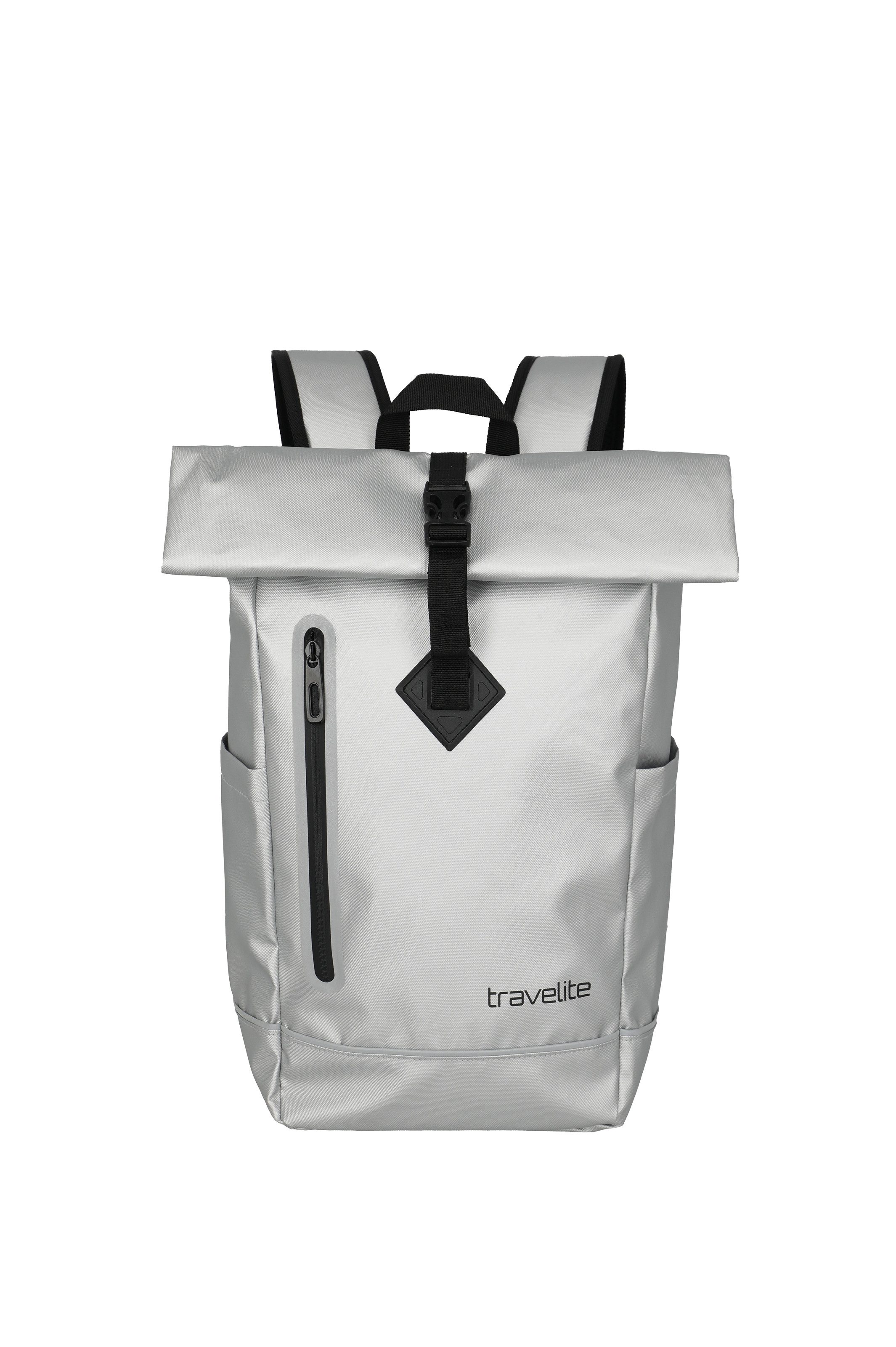 travelite Freizeitrucksack BASICS Roll-Up Rucksack Plane, Wanderrucksack Re günstig online kaufen