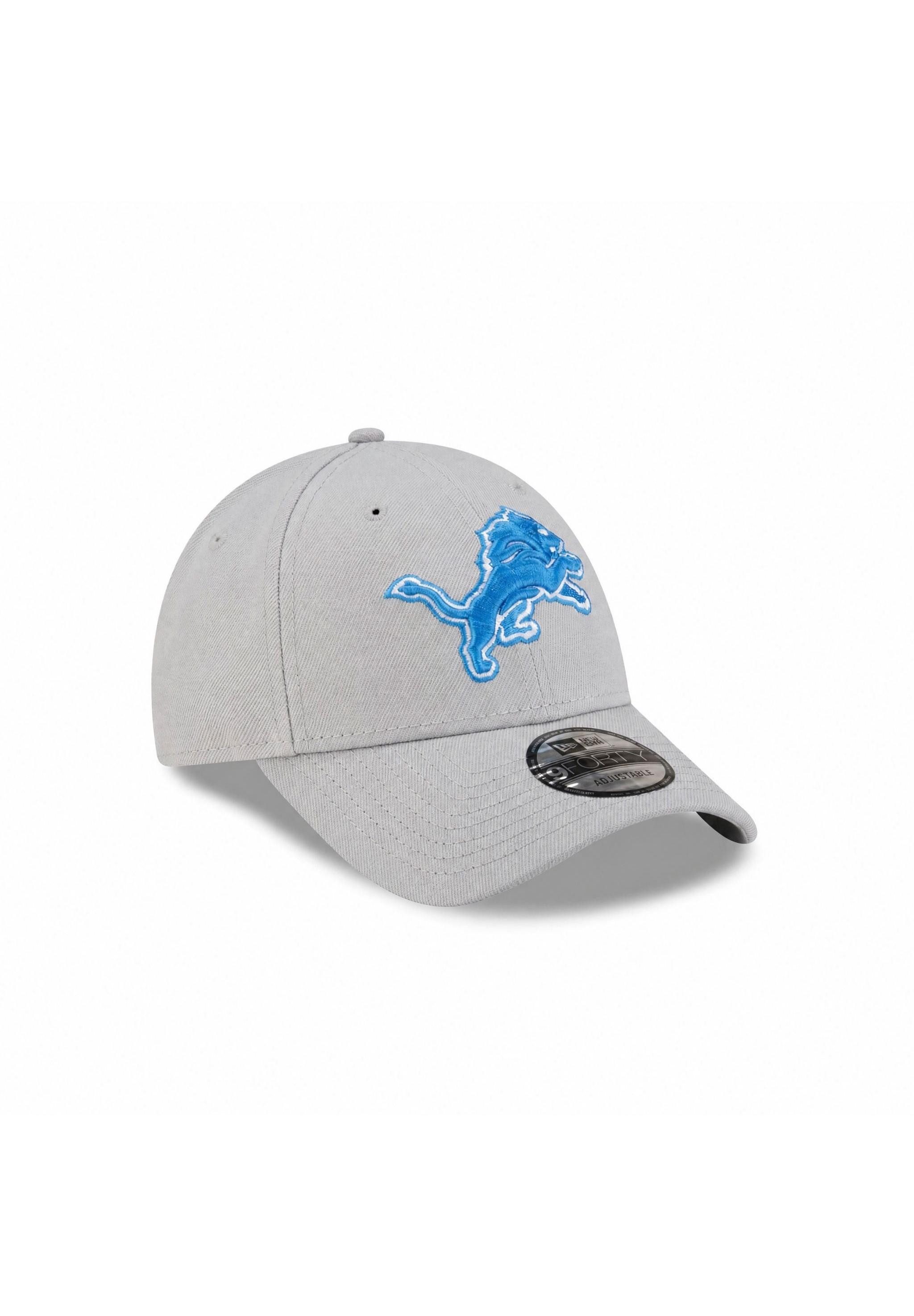 New Era Baseball Cap Detroit Lions New Era NFL Teamlogo 9Forty Cap Grau (1-St)