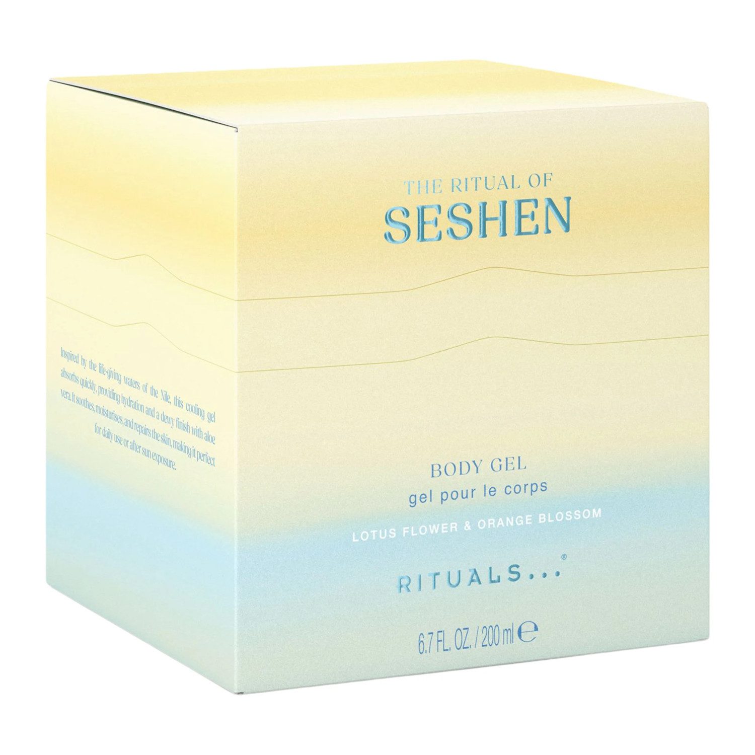 Rituals Körpercreme RITUALS The Ritual of Seshen Körpergel, 1-tlg., Ultraleichtes Körpergel mit Aloe vera
