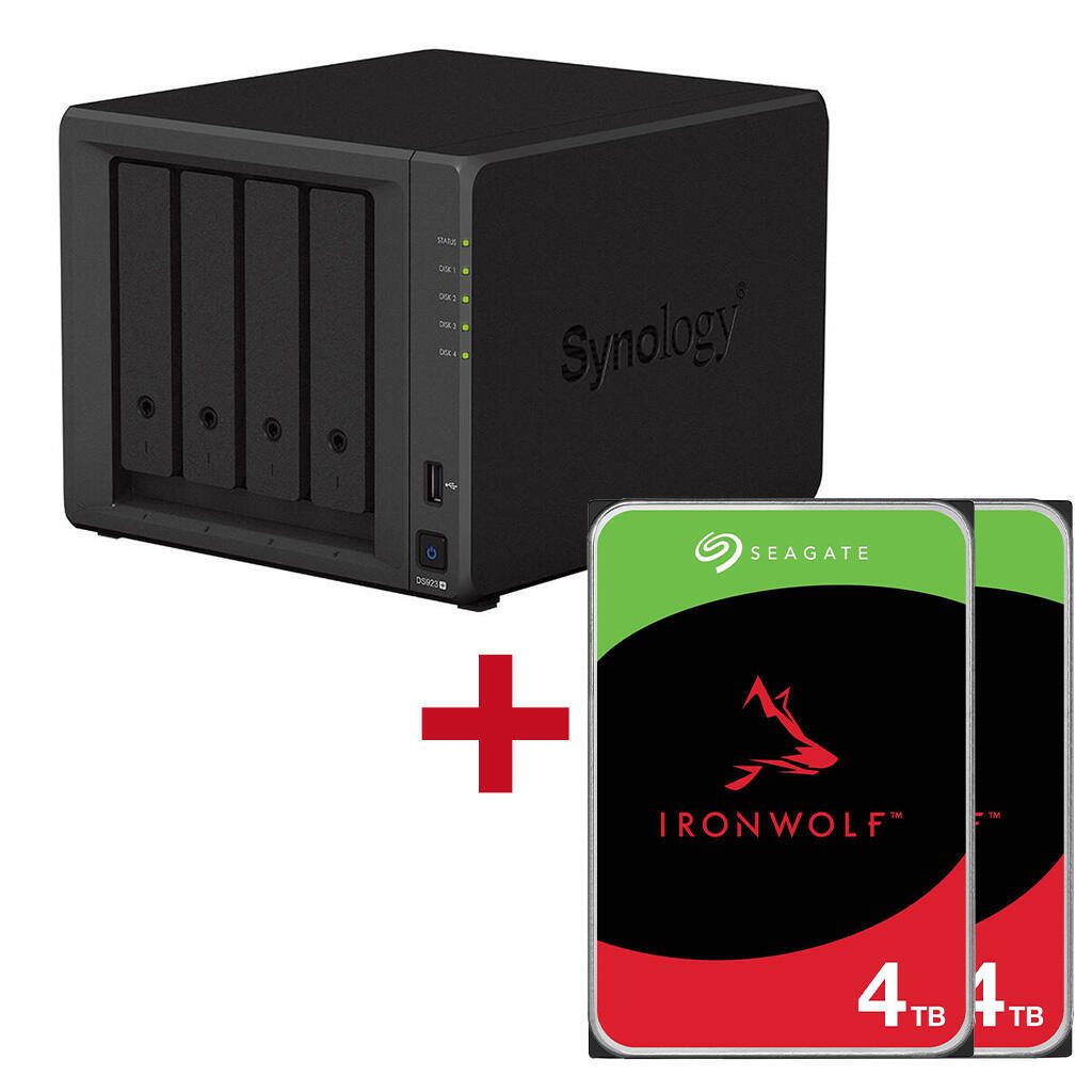 Synology Synology DS923+ + Seagate ST4000VN006 PC-Arbeitsspeicher