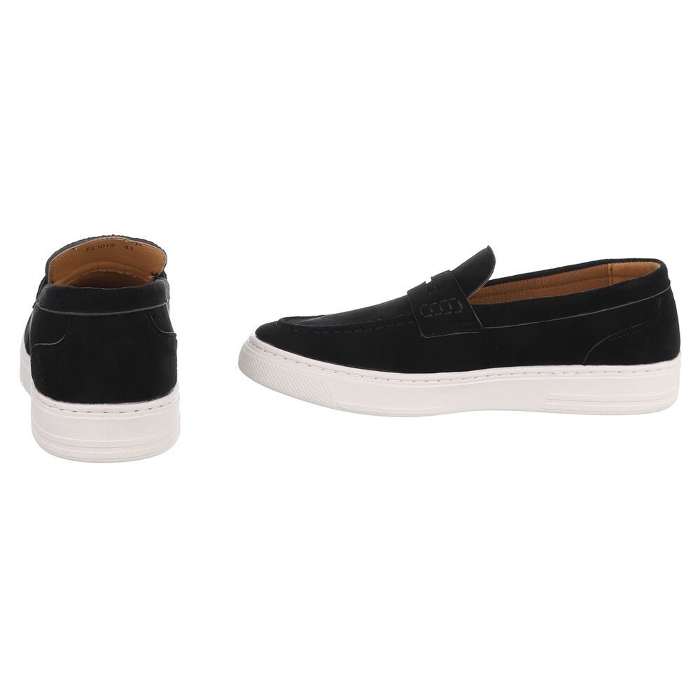 Coolwalk Herren Slip-On Mokassin-Slipper mit Komfortsohle Slipper (91563694) Flach Slipper in Schwarz – Bild 5 von 5