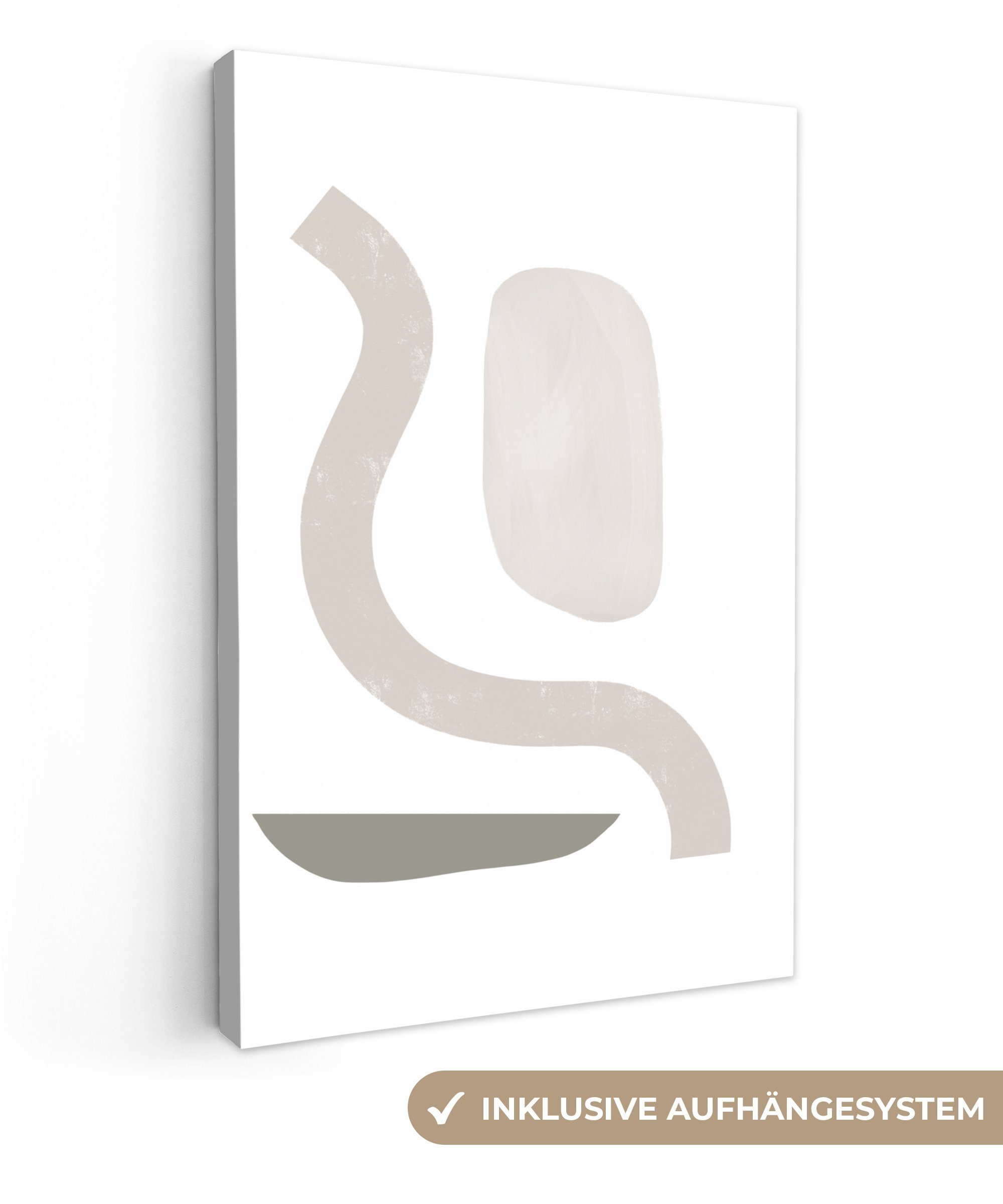 OneMillionCanvasses® Leinwandbild Pastell - Minimalismus - günstig online kaufen