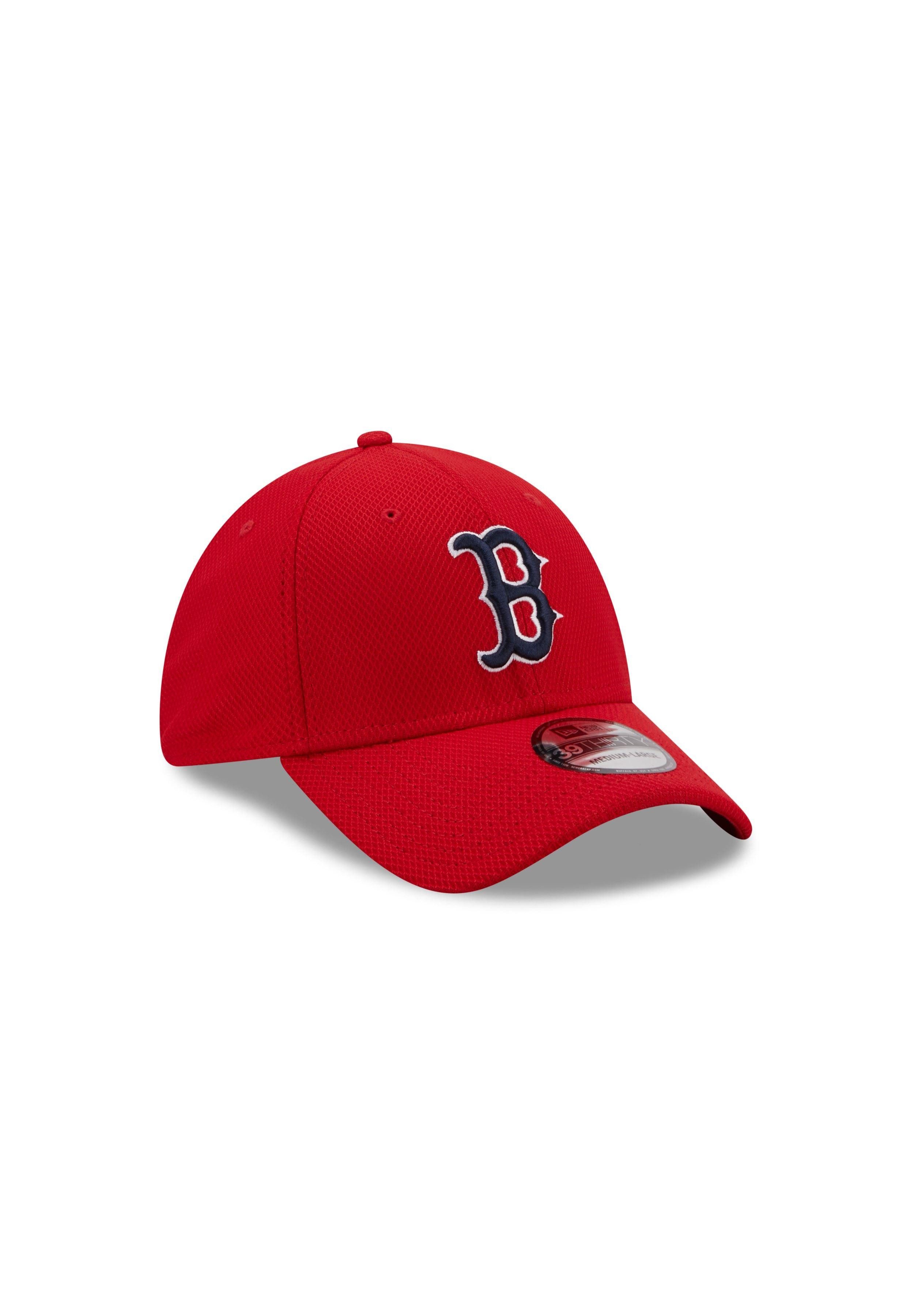New Era Flex Cap Boston Red Sox MLB Diamond Era Scarlet 39Thirty Stretch Cap New Era (1-St)