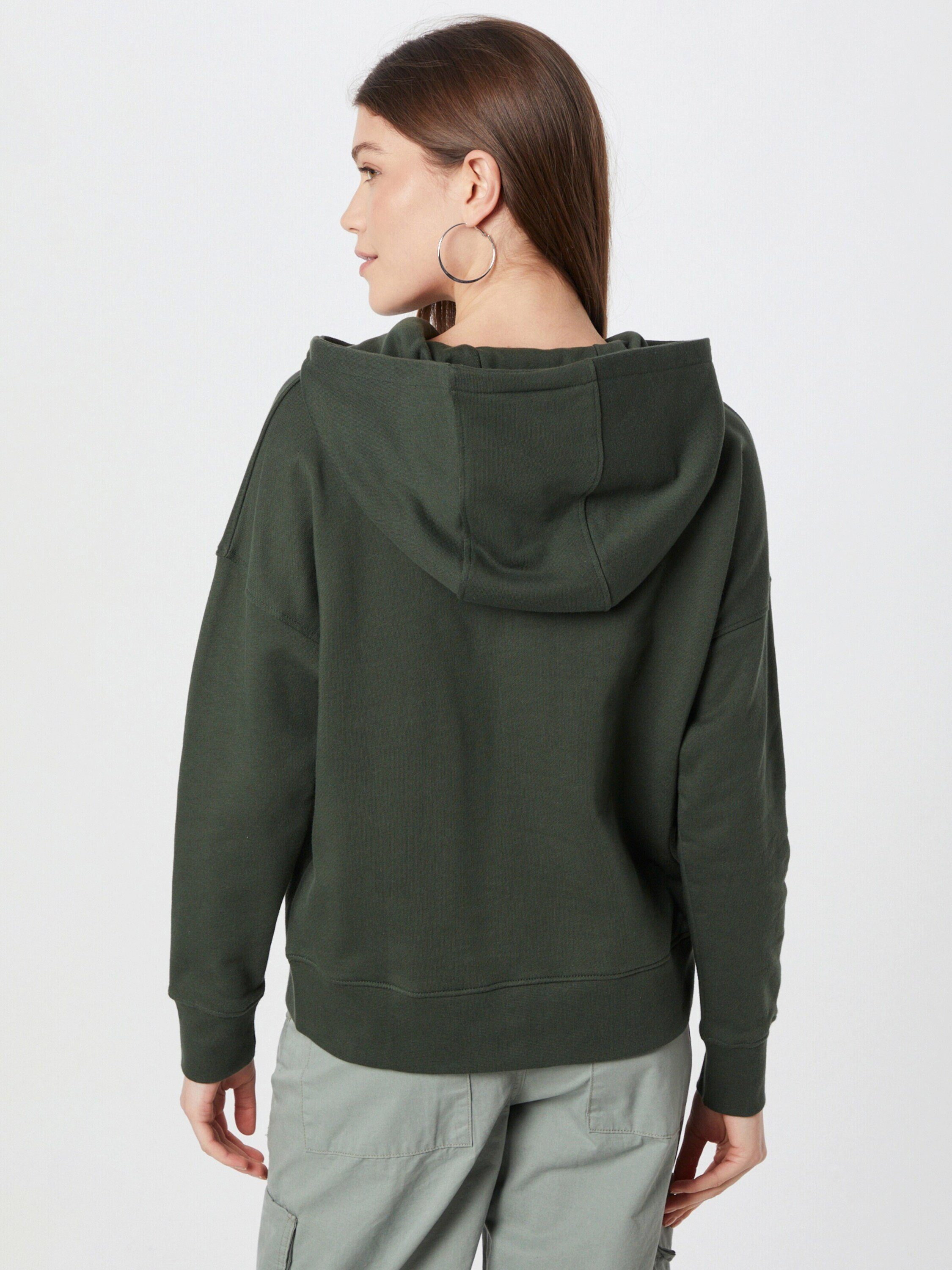 (1-tlg) kombu Details Derbe green Sweatshirt Plain/ohne