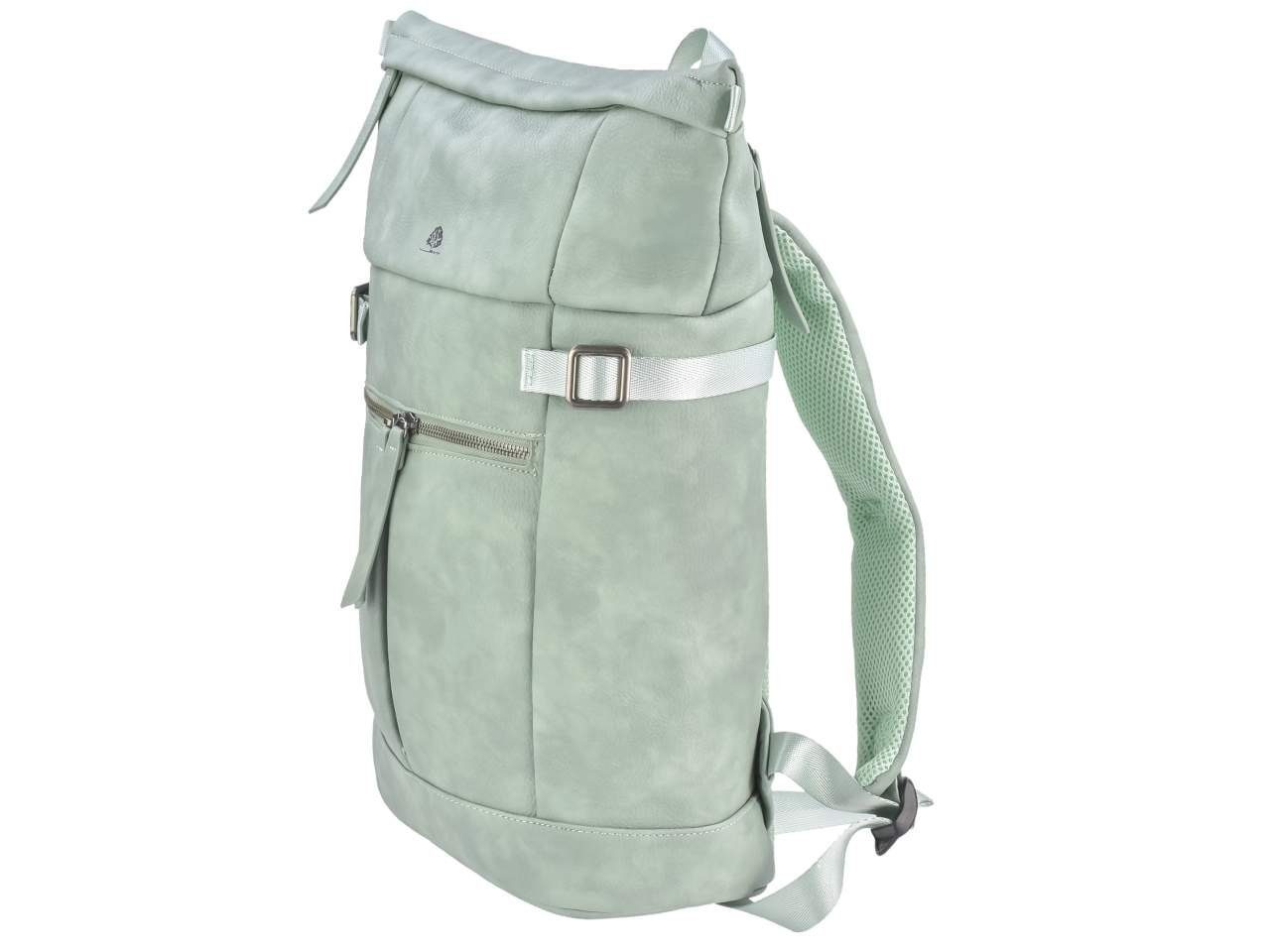 Dasch, FANNY Tagesrucksack, mint Greenburry Freizeitrucksack Damenrucksack Notebookfach, Daypack mit Mad'l 36x43cm