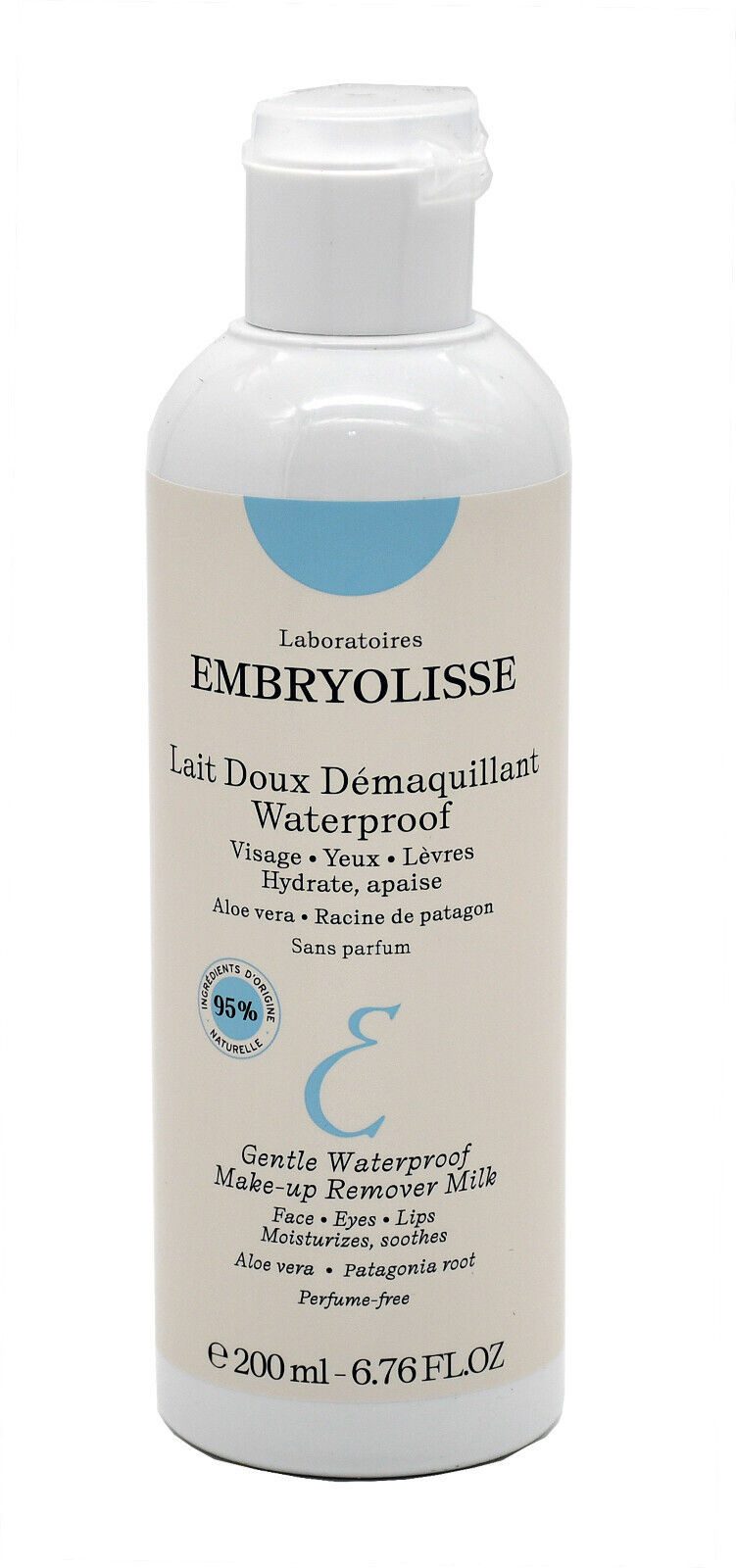 Embryolisse Gesichts-Reinigungsmilch Embryolisse GENTLE WATERPROOF MAKE UP REMOVER 200 ML NEW
