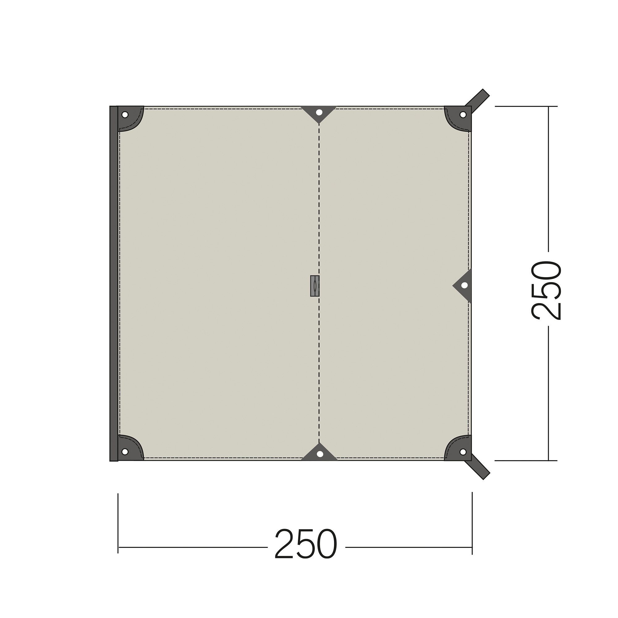 TATONKA® Tarp-Zelt Tatonka Van Tarp TC