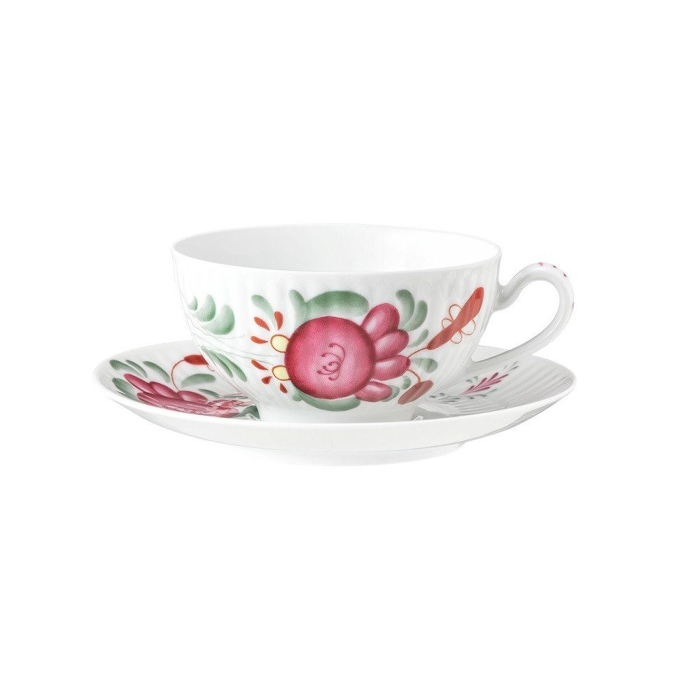 Seltmann Weiden Untertasse Seltmann Weiden Amina Ostfriesenrose Kombi-Untertasse 12 cm