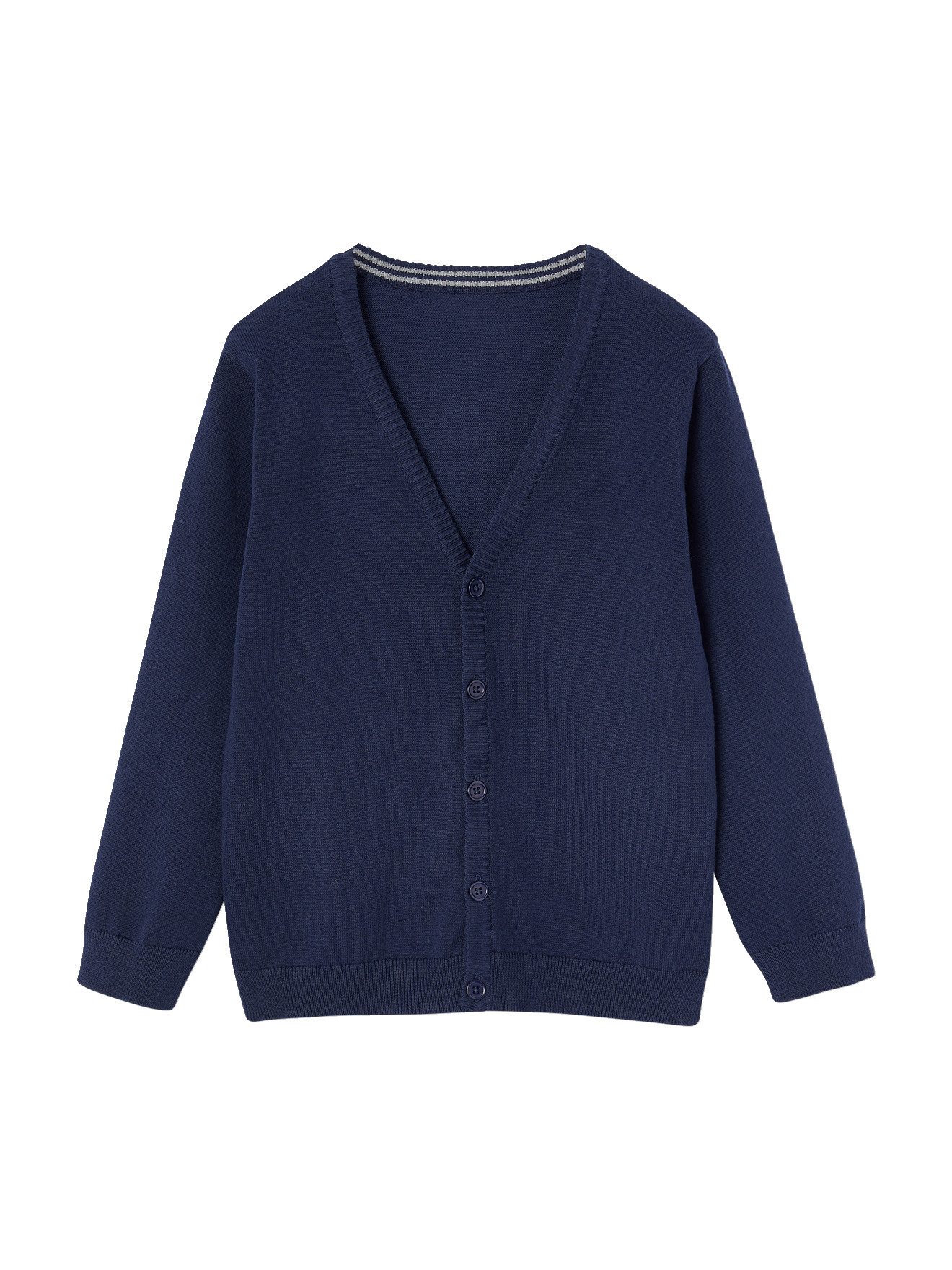 vertbaudet Cardigan Jungen Cardigan mit V-Ausschnitt BASIC