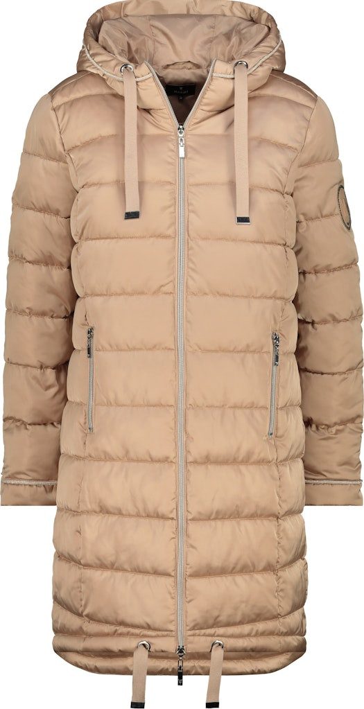 Monari Parka Steppmantel Dekoratives Lurex-Band entlang der Rückseite günstig online kaufen