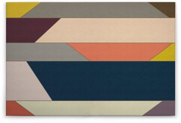 A.S. Création Leinwandbild geometry, Abstrakt (1 St), Keilrahmen Bild Farben Bunt Grafisch Geometrisch Abstrakt