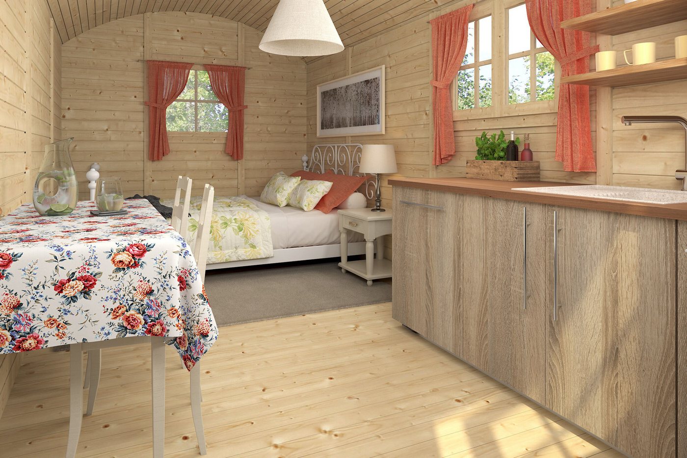 Thumbnail - Fjordholz Gartenhaus Traditional