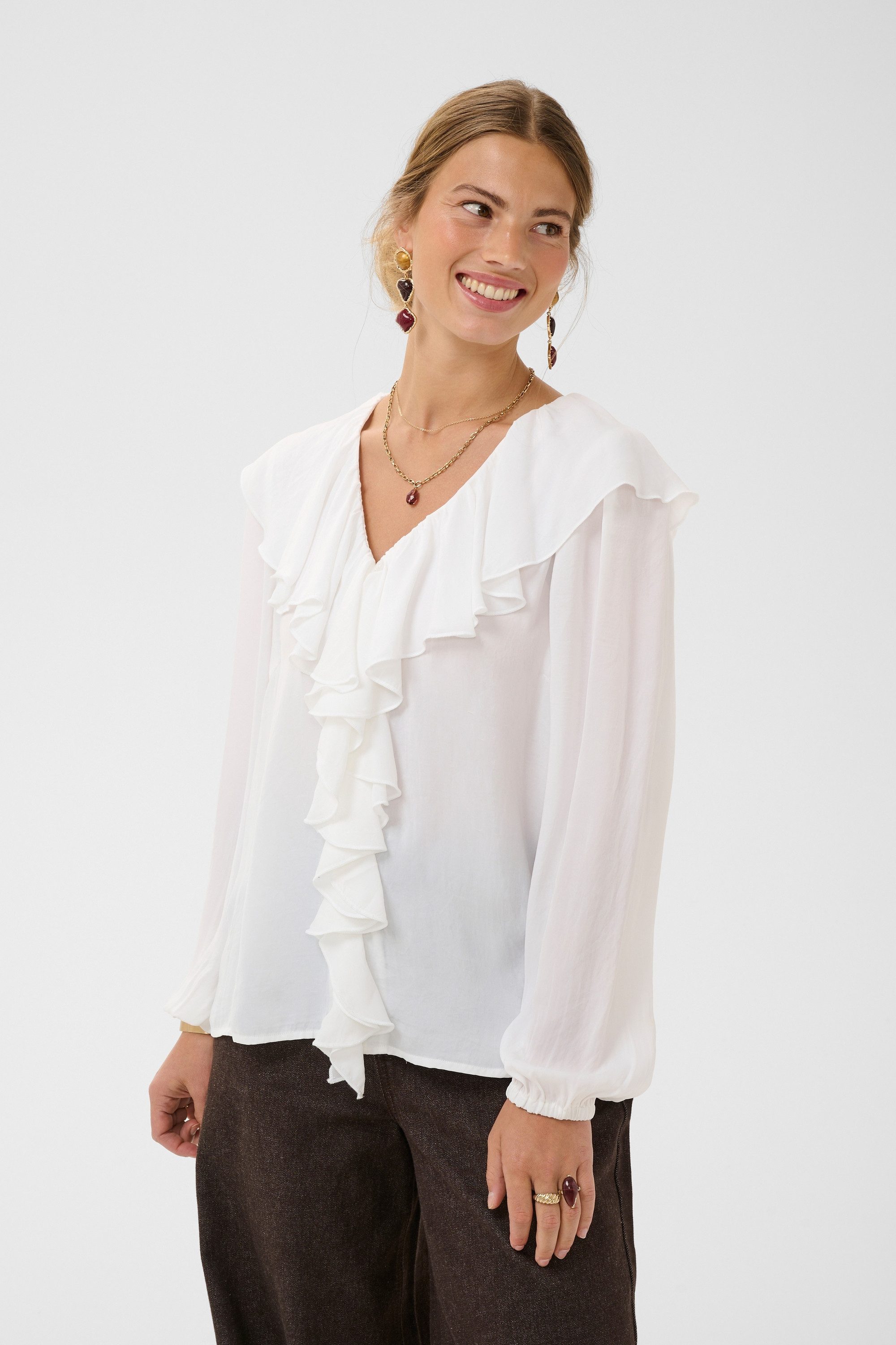 Cream Langarmbluse Bluse langarm CRBeliv