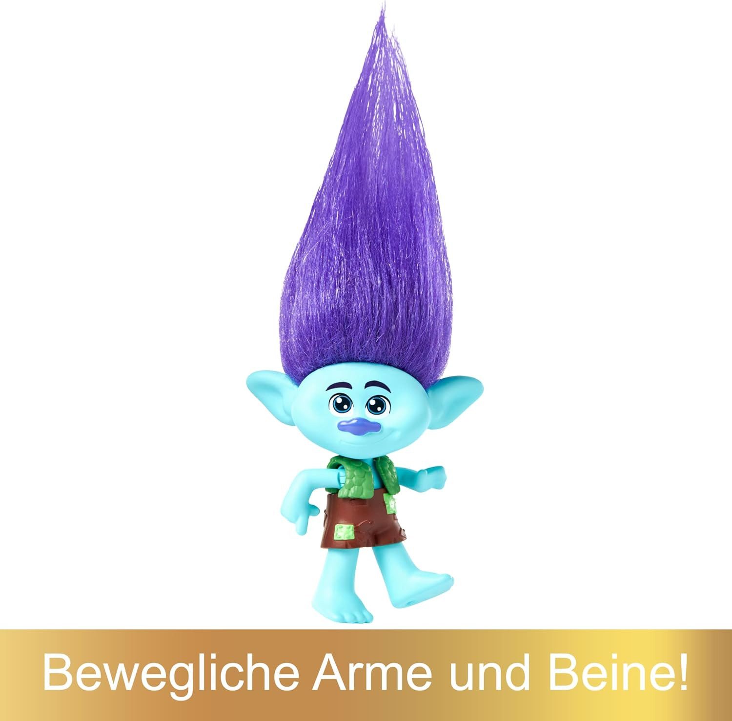 Mattel® Spielfigur Mattel DREAMWORKS TROLLS Gemeinsam Stark Königin Poppy 3+ HNF08