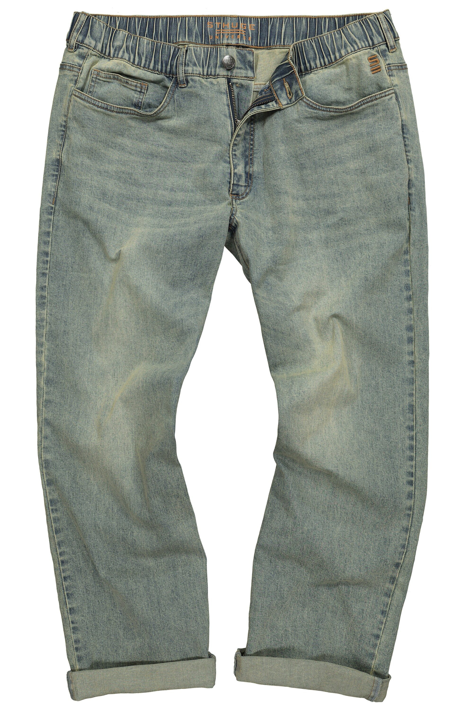 STHUGE 5-Pocket-Jeans STHUGE Jeans Baggy Fit 5-Pocket Vintage Look günstig online kaufen