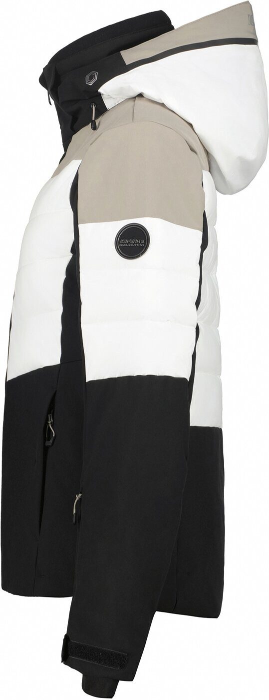Icepeak Skijacke wattierte Ski Jacke Damen ICEPEAK FLORALA SCHWARZ