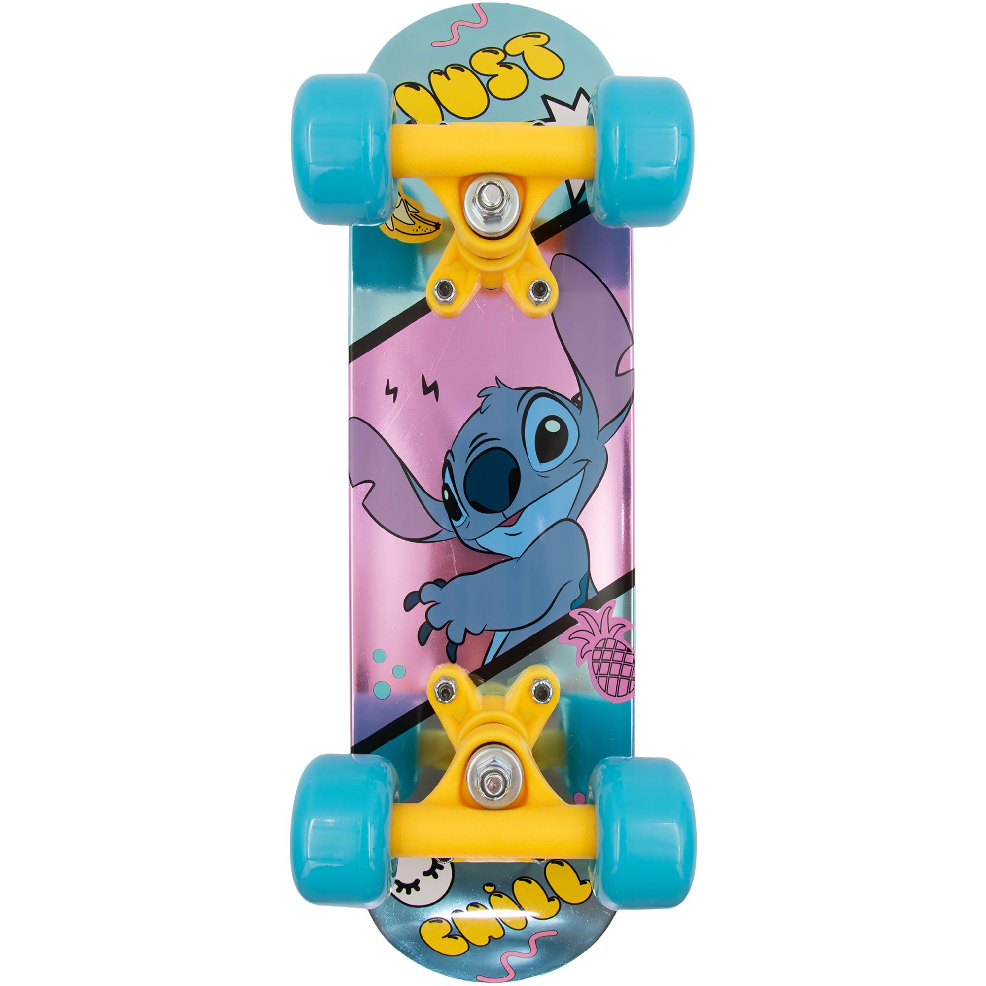 Seven Polska Miniskateboard Kinder Skateboard Board Funboard 42 cm, rutschfeste Oberfläche, hochwertig und strapazierfähig