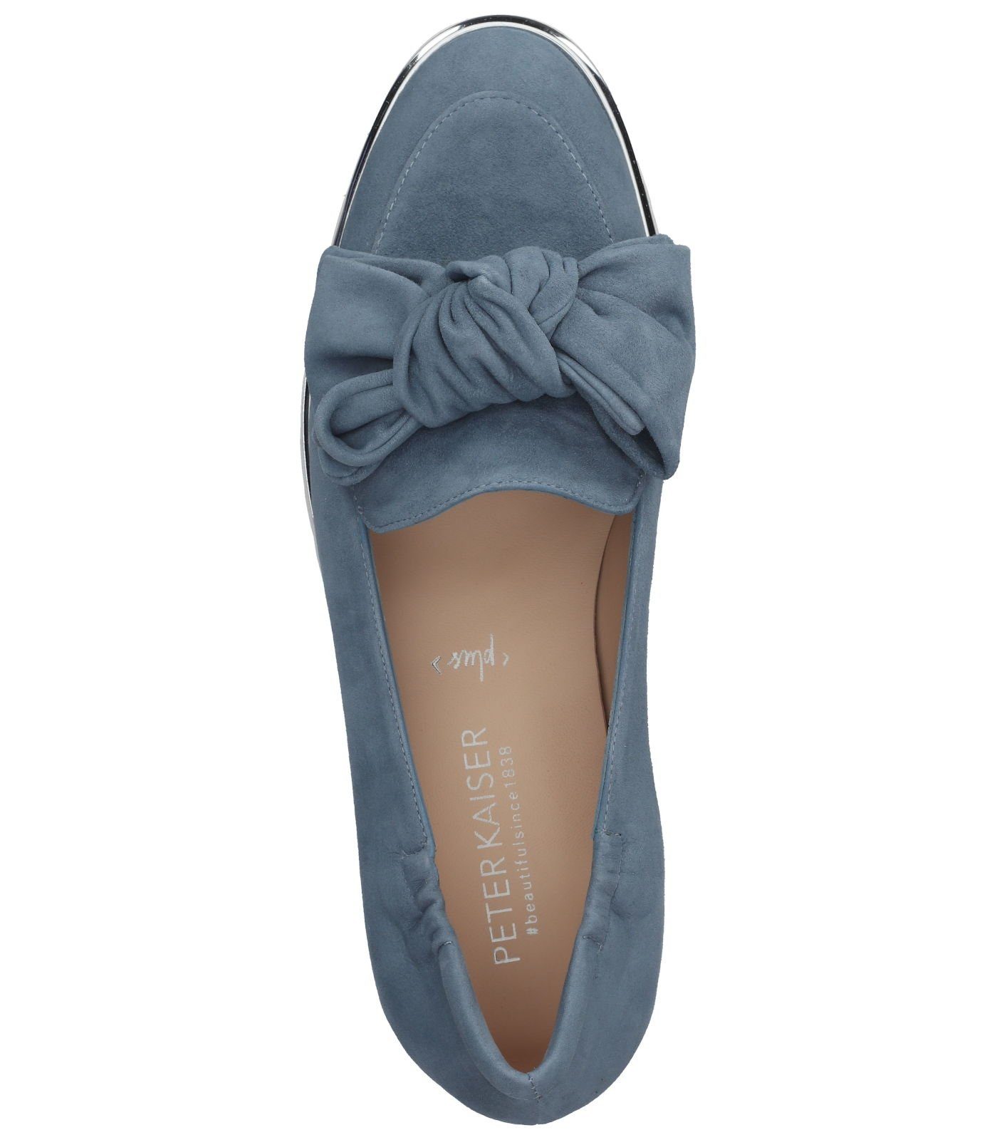 Peter Kaiser Veloursleder Slipper Slipper Jeans