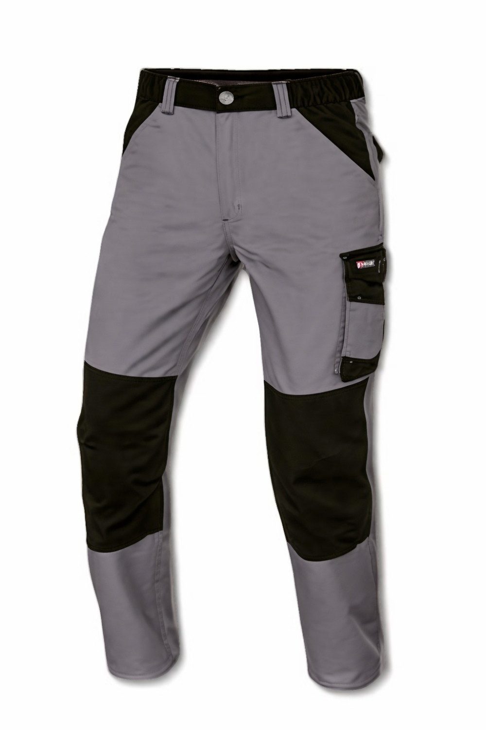 Parkside Arbeitshose Parkside Herren Arbeitshose Grau 58 (Einzelartikel, 1-tlg) Knieschonereinsatz möglich, YKK Markenreißverschluss