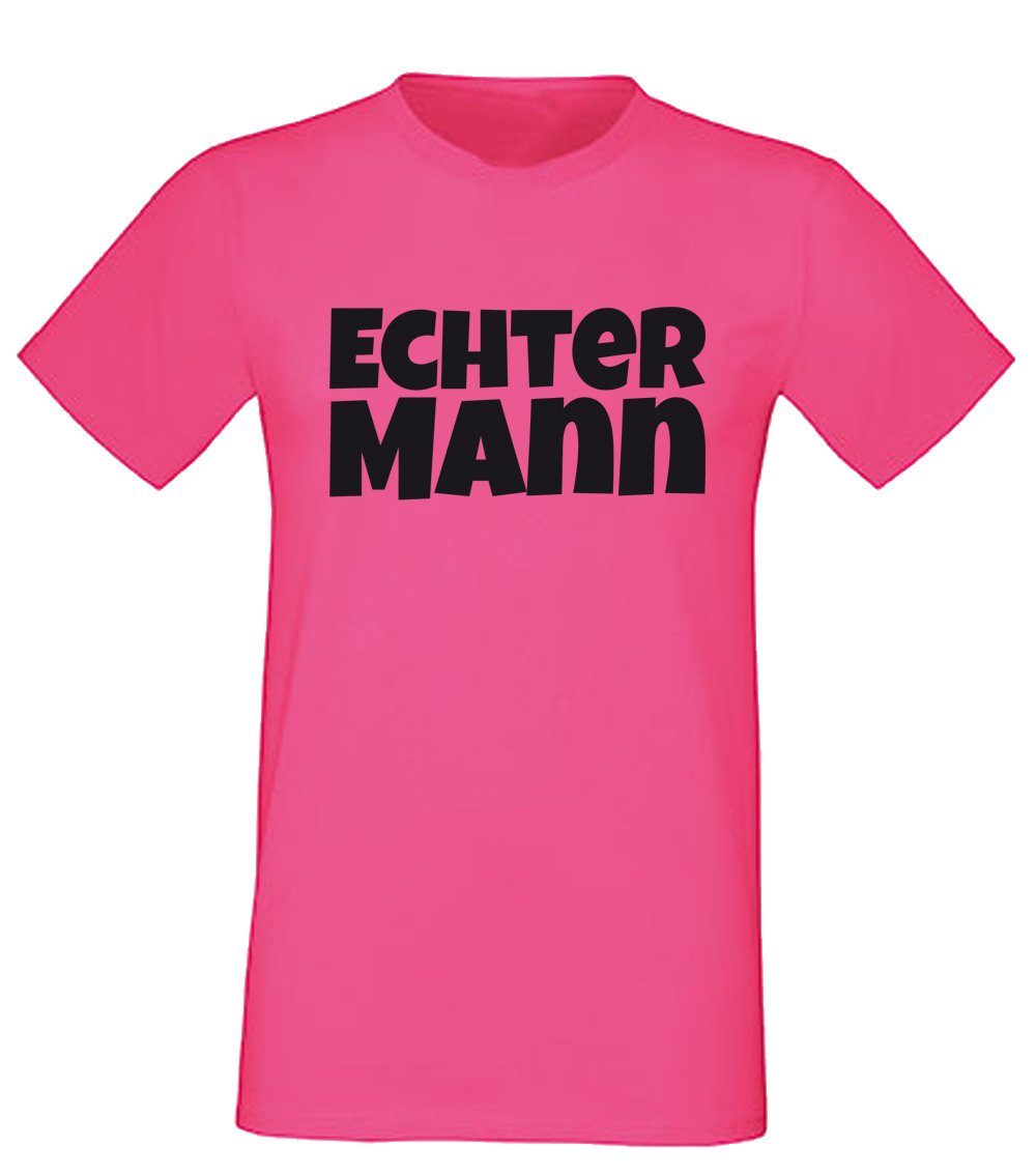 T-Shirt Echter Mann