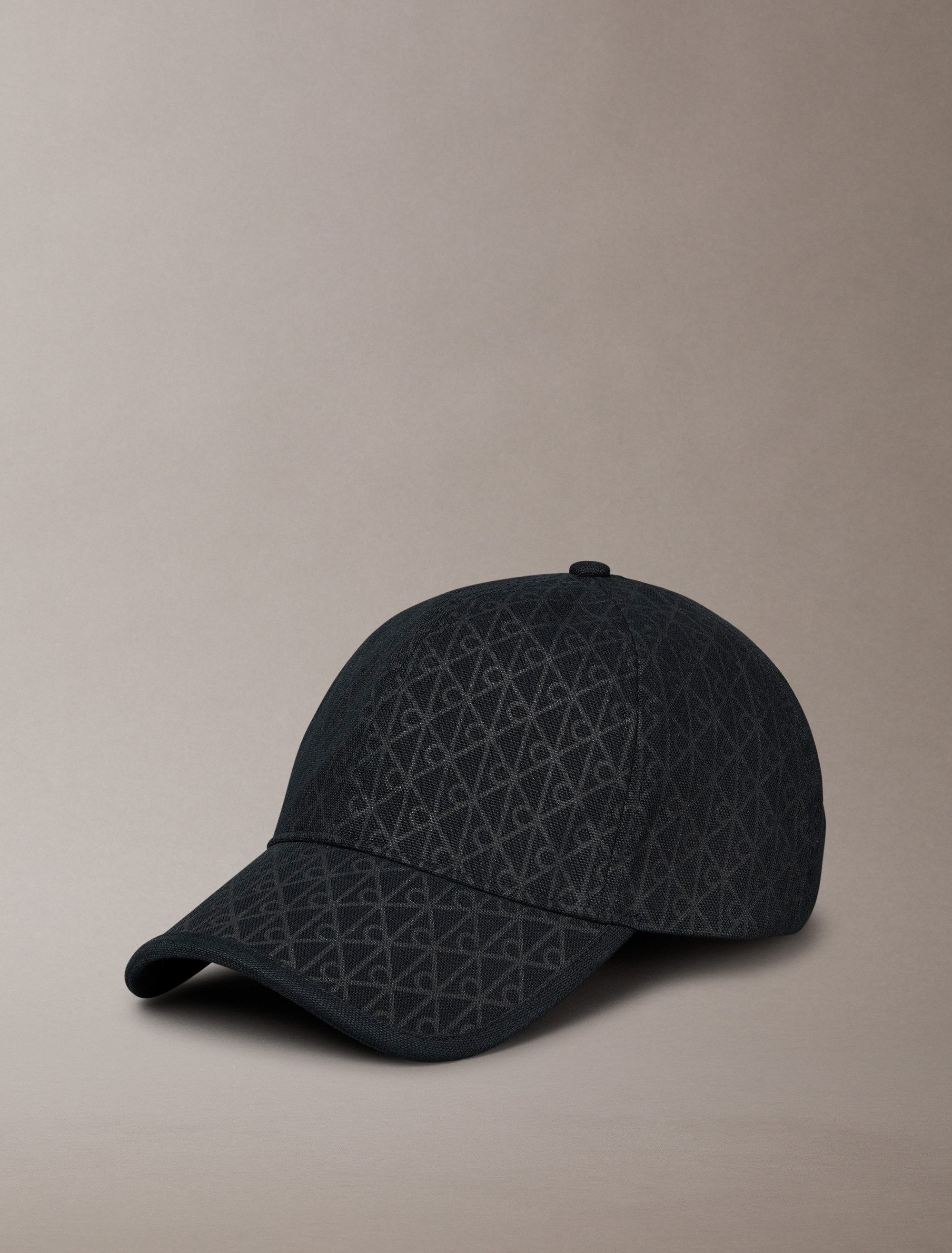 Calvin Klein Baseball Cap EMBLEM PRINT w LEATHER PATCH CAP Mit festem Schir günstig online kaufen