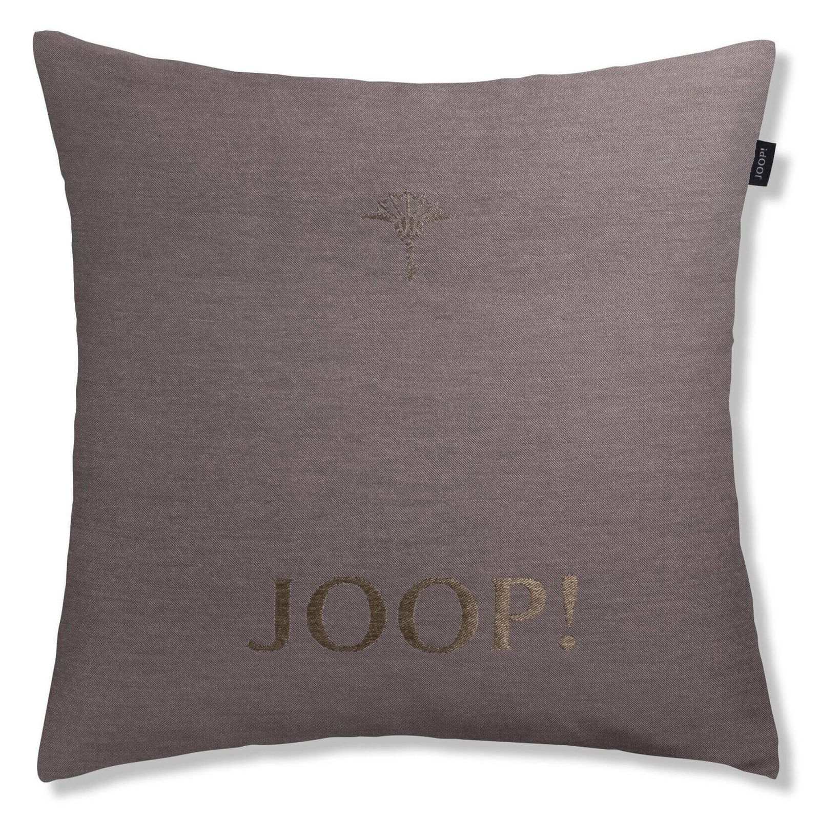 JOOP! Dekokissen Kissenhülle Chains 50852, Kornblumen-Prägung, JOOP!-Logo