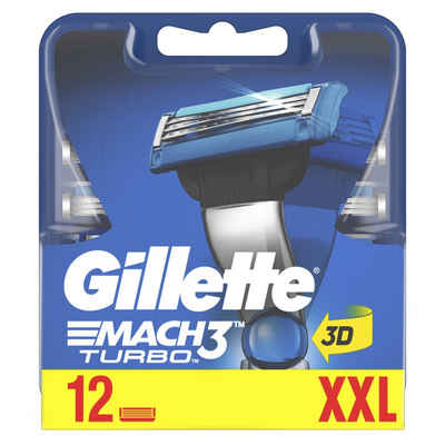 Gillette Rasierklingen Mach3 Turbo 3D - 12er Pack