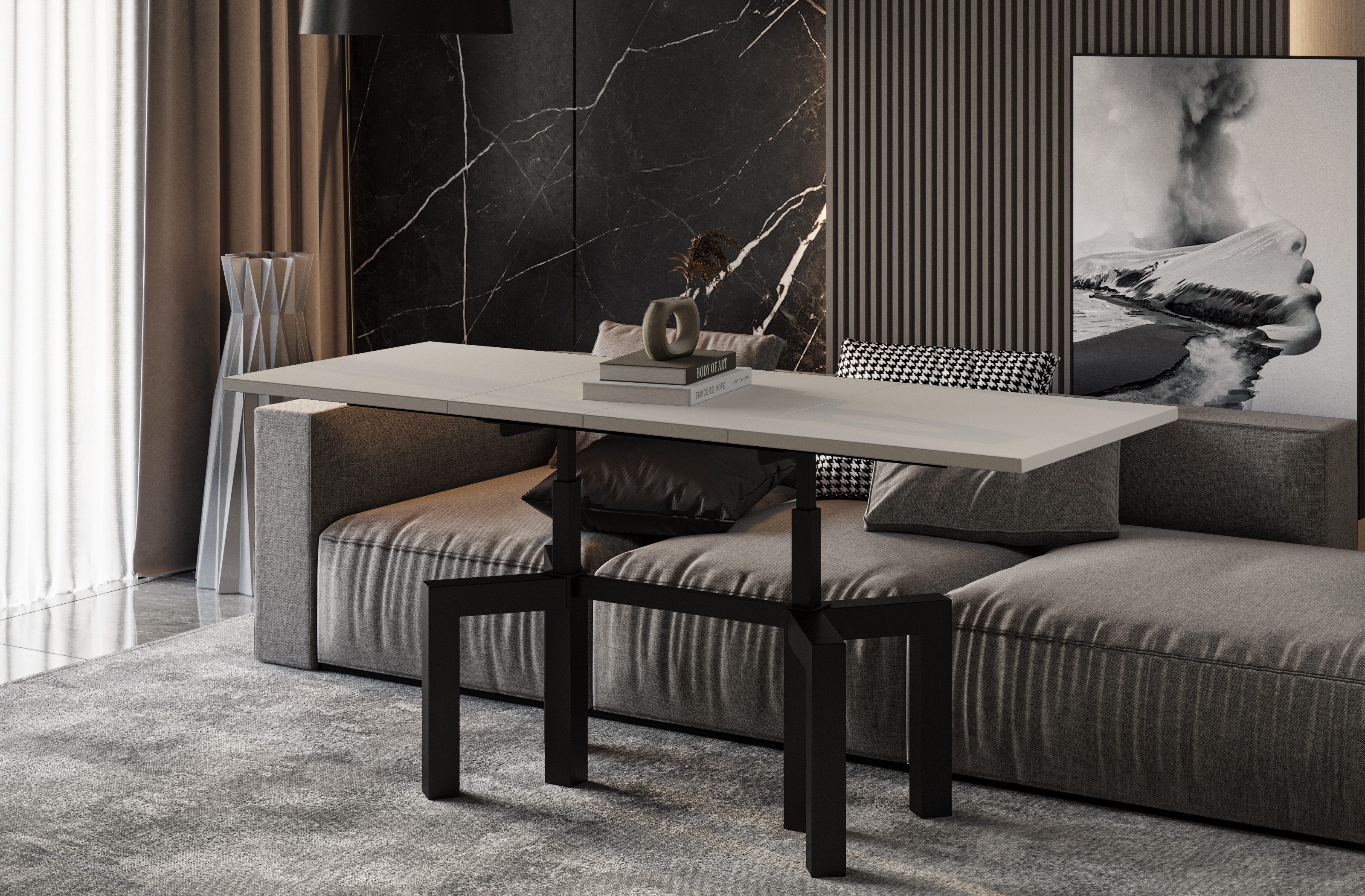 Endo-Moebel Couchtisch Oliana - ausziehbar 110-170cm günstig online kaufen