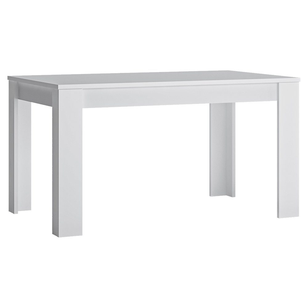 Lomadox Esstisch FORTALEZA-129, in weiß, ausziehbar, B/H/T ca. 140-180/76,6 günstig online kaufen