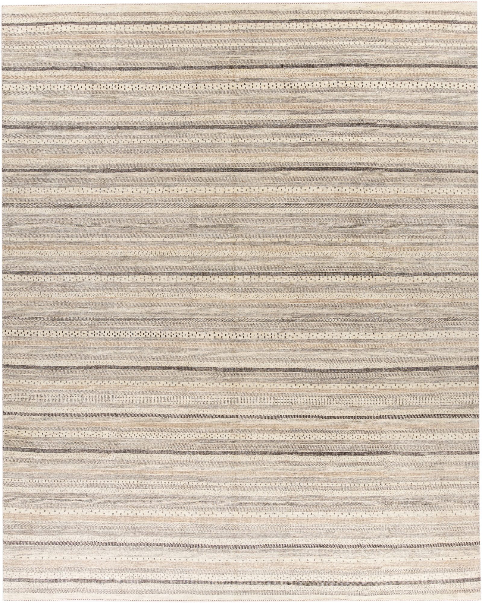 CABBEL Wollteppich Handgeknüpfter Perser Lori Wollteppich Beige Allover 392x492 cm, Rechteckig, Höhe: 20 mm, Handgeknüpftes Unikat aus 100% Wolle – langlebig und natürlich