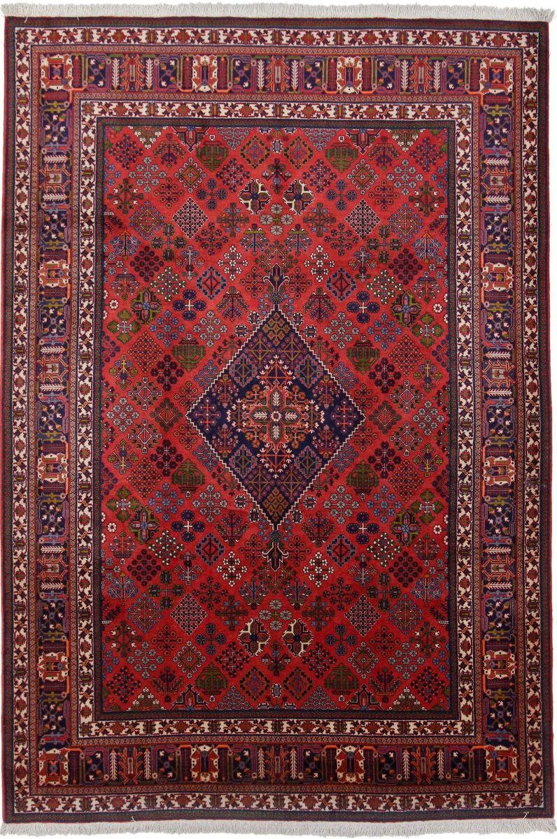 Orientteppich Khosroabad / Höhe: rechteckig, Trading, Perserteppich, 216x317 Nain 8 Orientteppich Handgeknüpfter mm